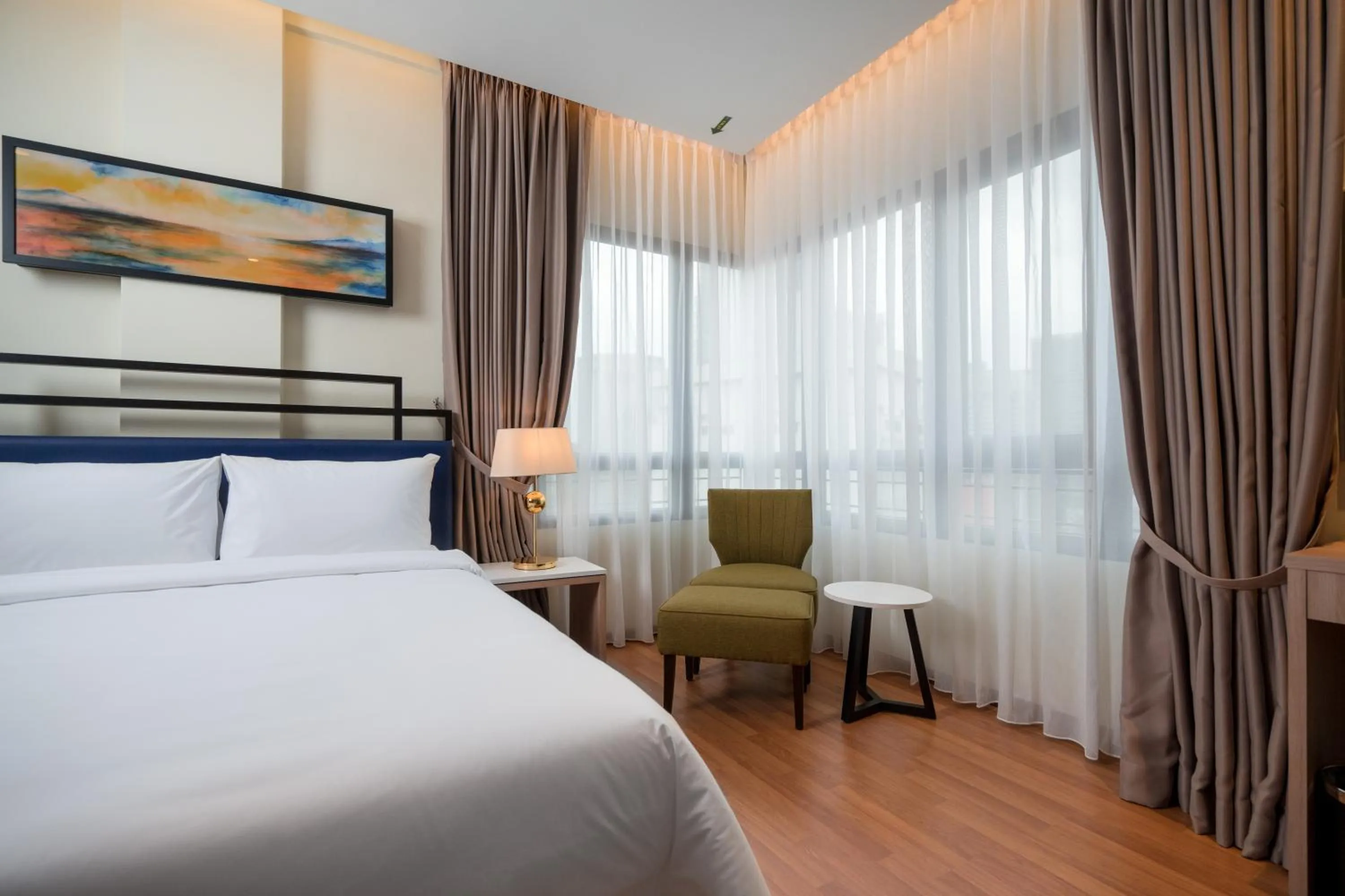 Bed in MPalace Hotel KL