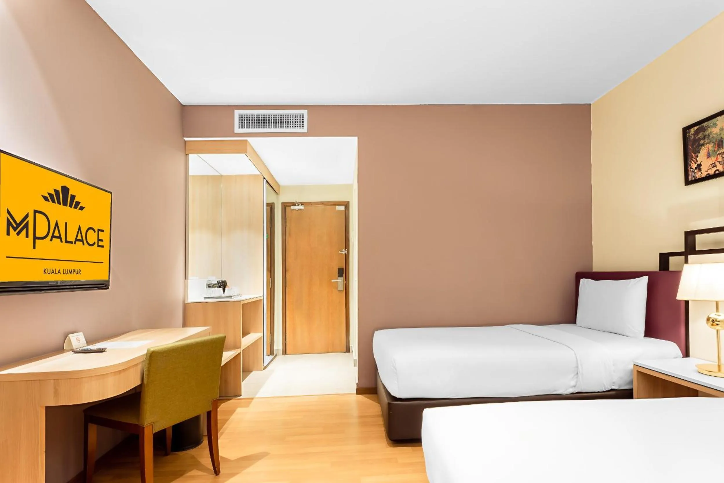 Bed in MPalace Hotel KL