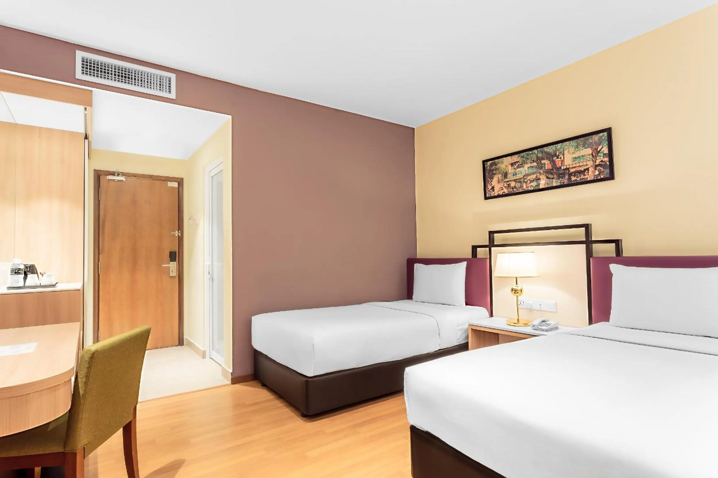 Bed in MPalace Hotel KL