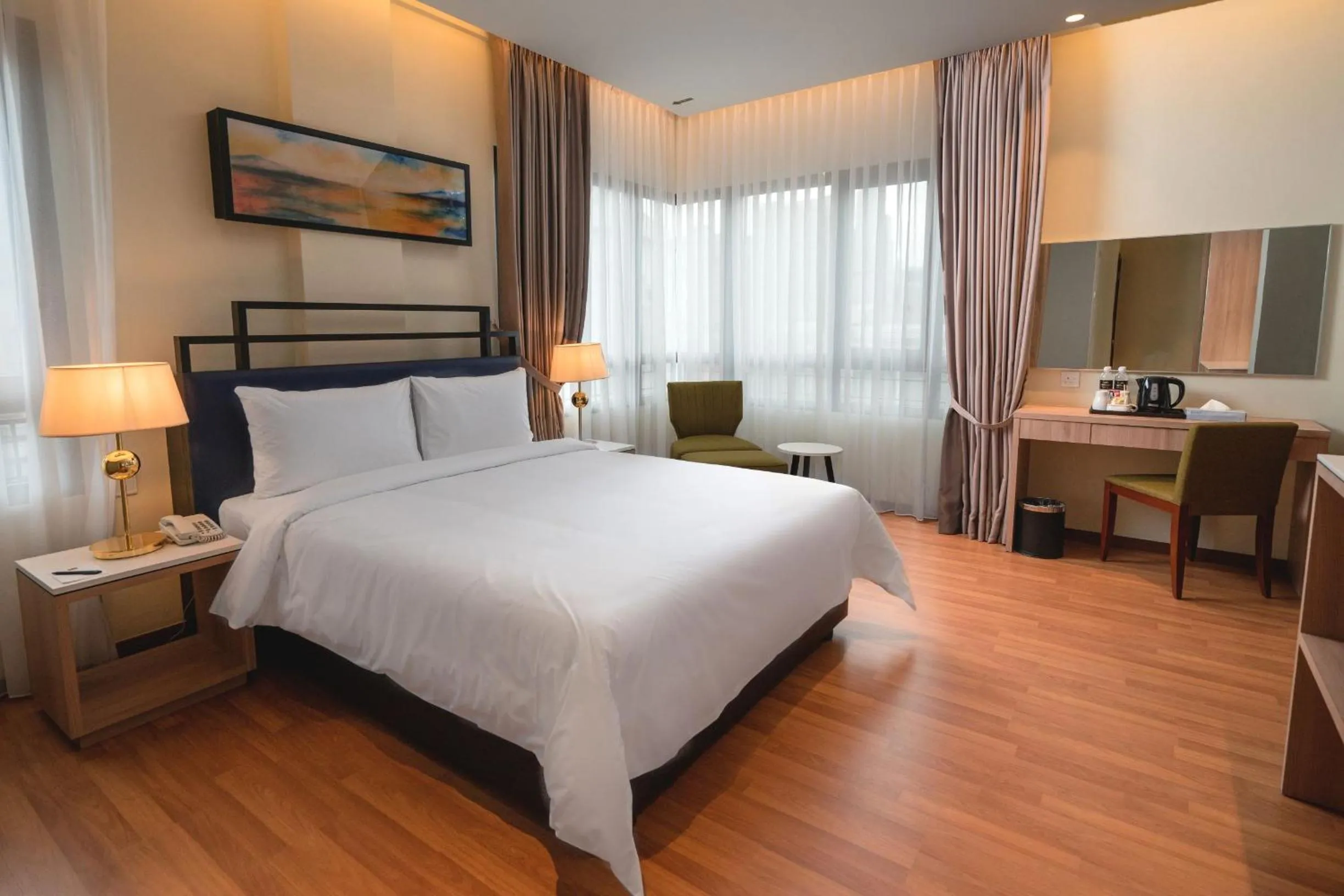 Bed in MPalace Hotel KL