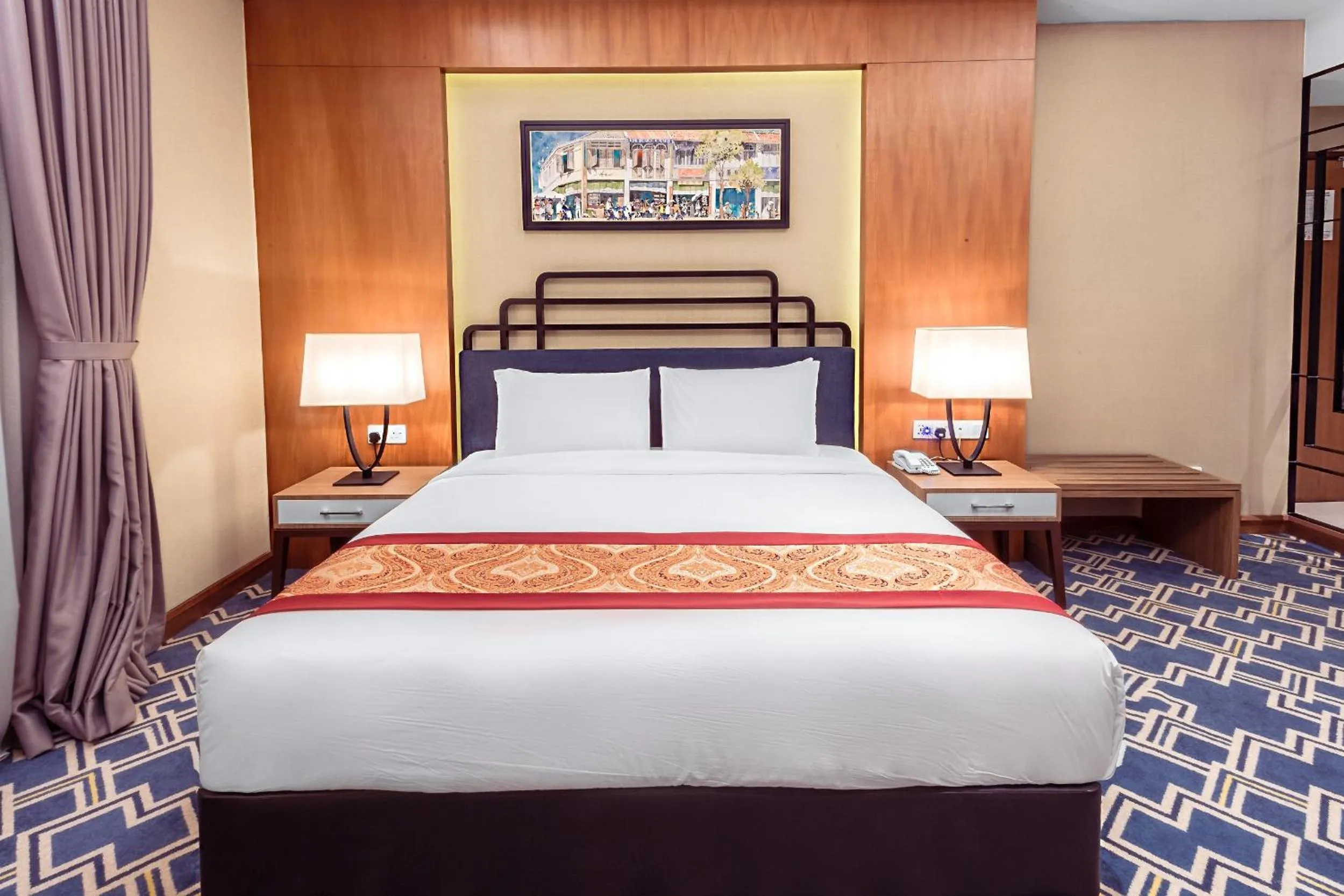 Bed in MPalace Hotel KL