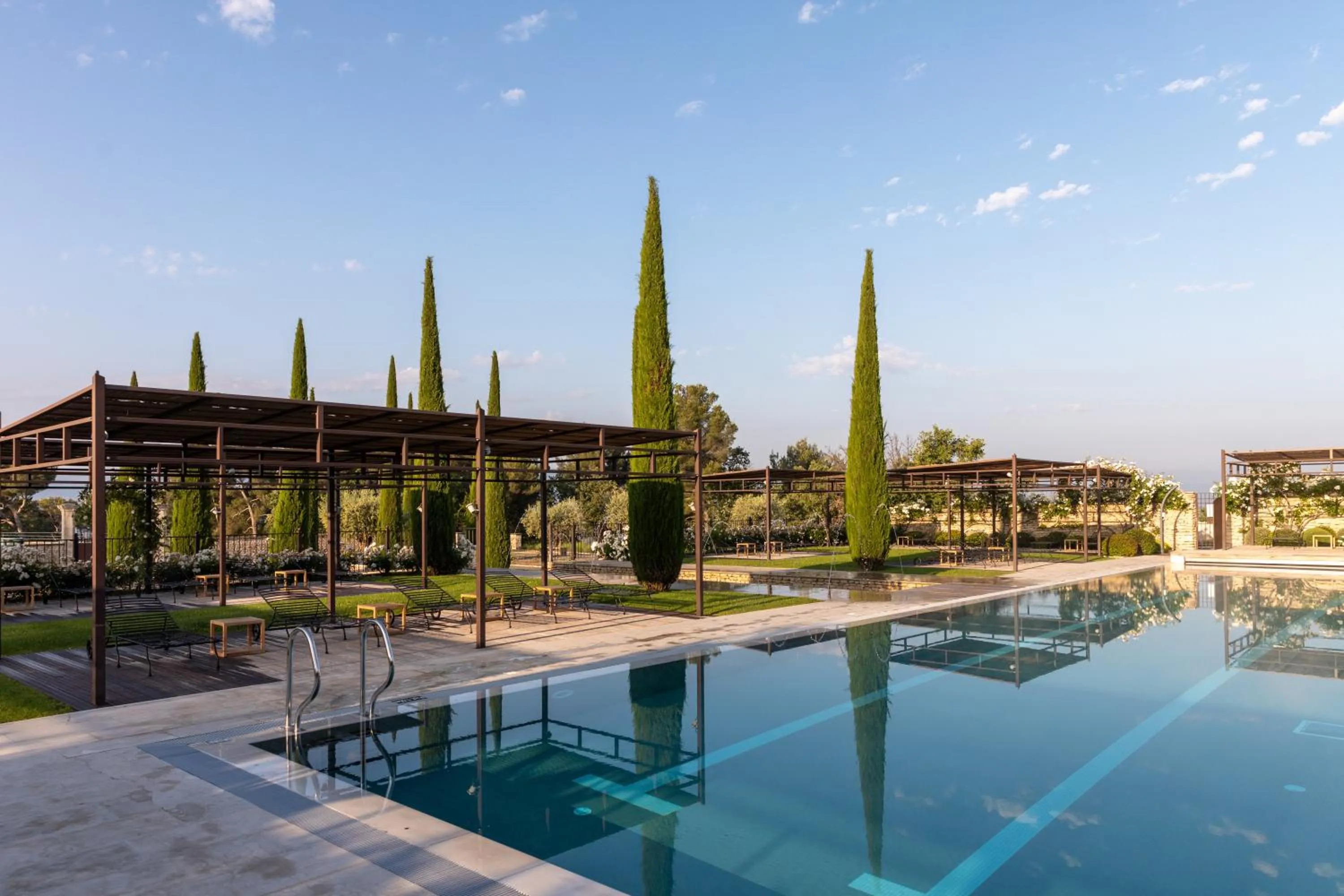 Swimming pool in Coquillade Provence - Relais & Châteaux