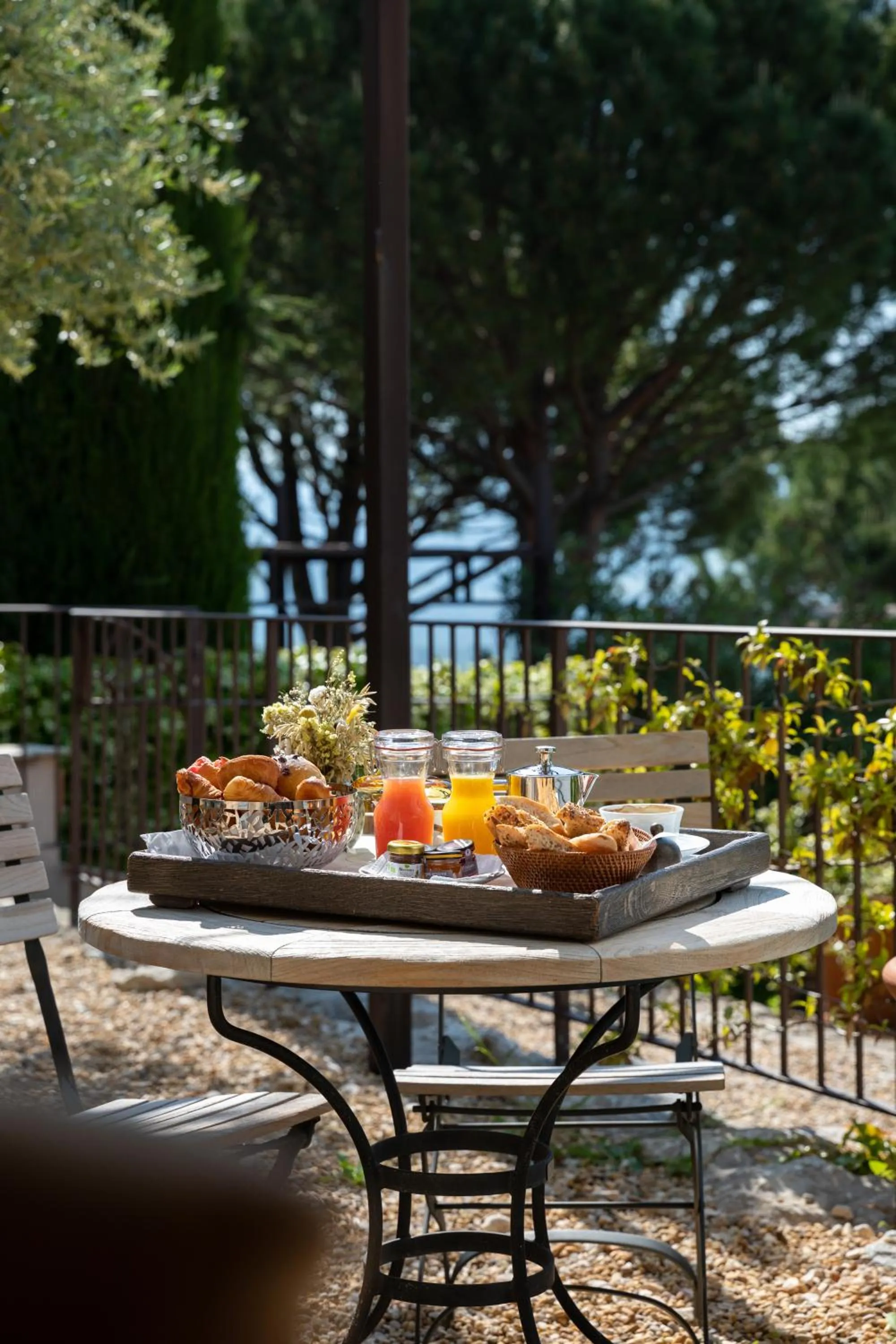 Balcony/Terrace in Coquillade Provence - Relais & Châteaux