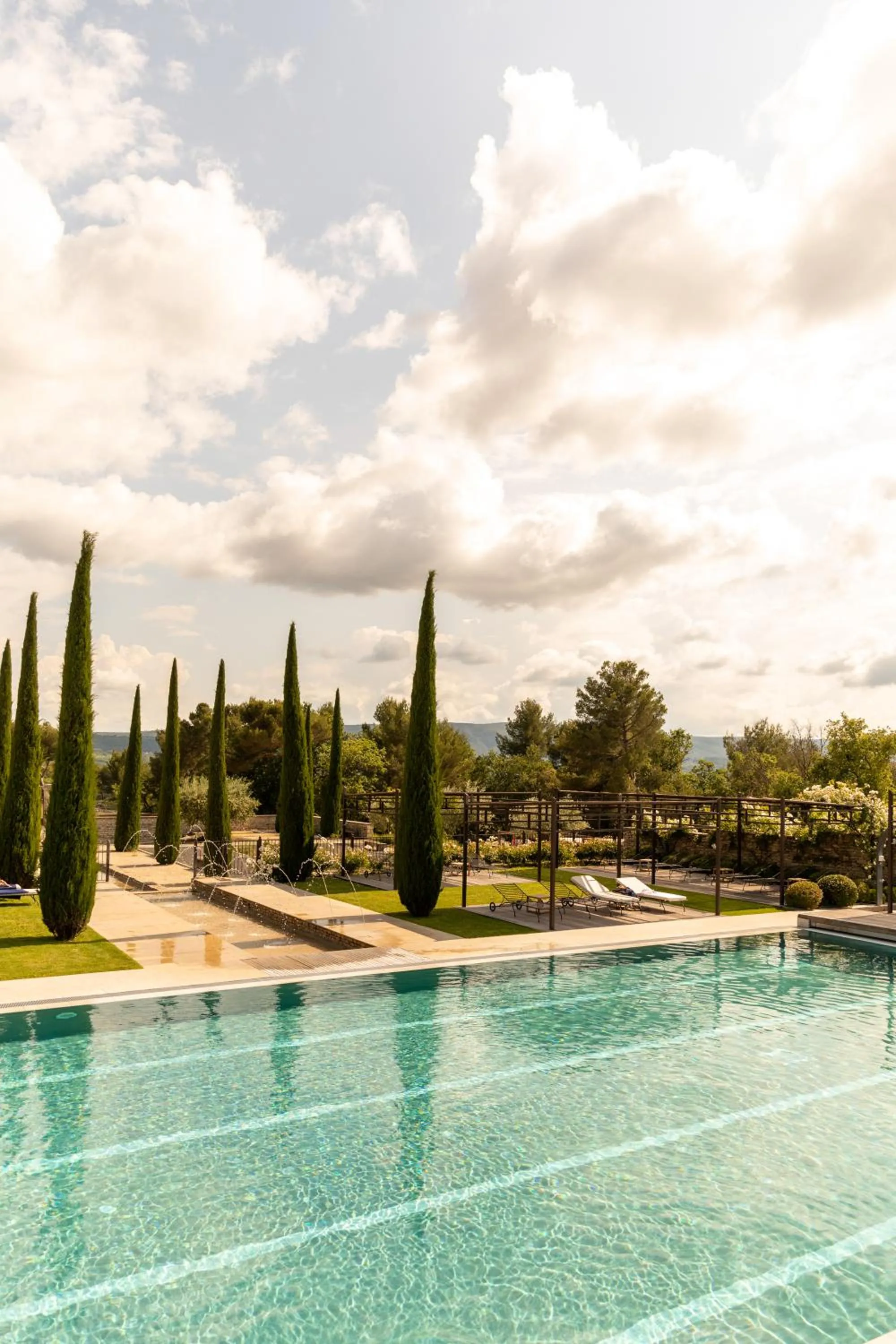 Swimming pool in Coquillade Provence - Relais & Châteaux