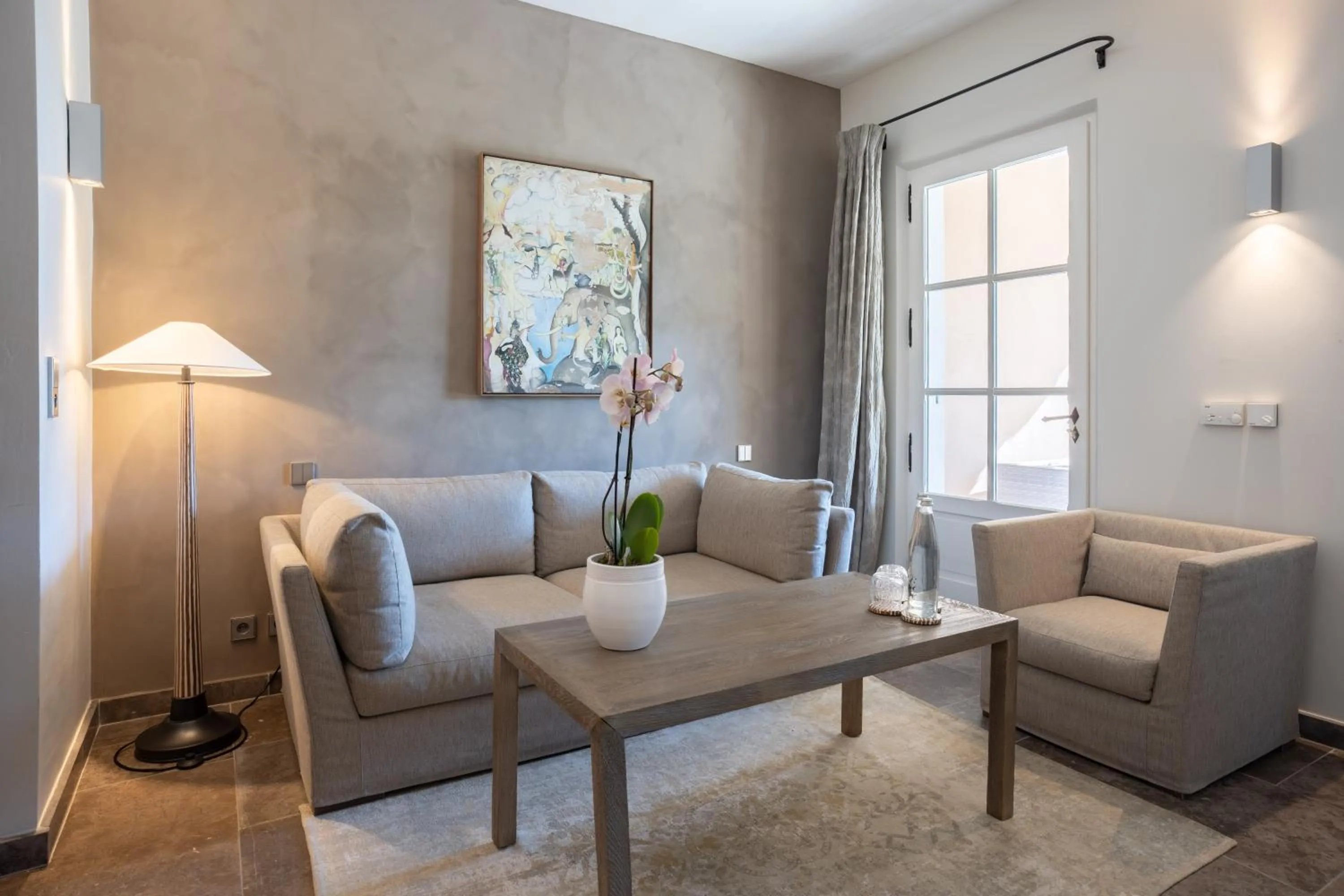 Seating area in Coquillade Provence - Relais & Châteaux