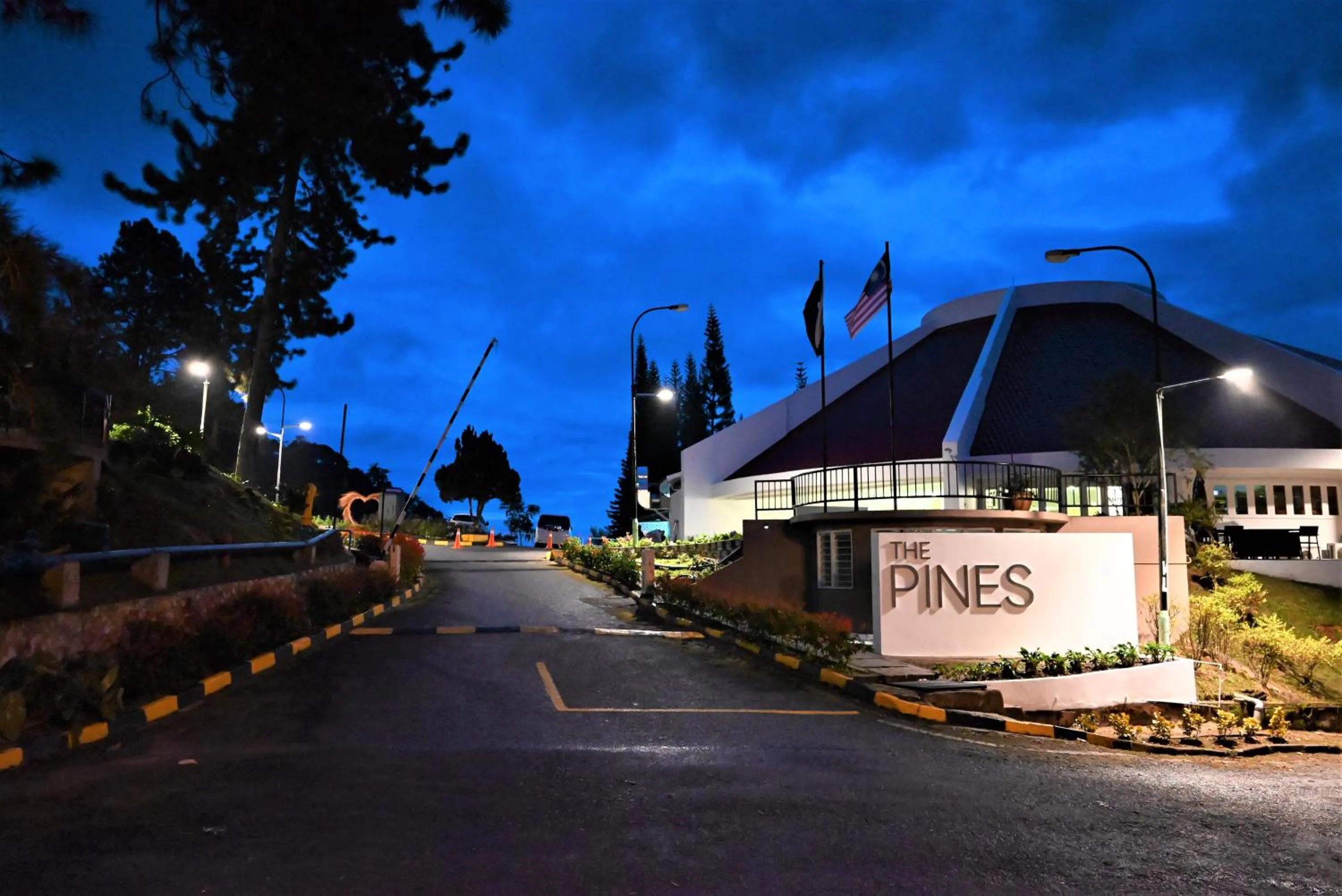 Facade/entrance in The Pines at Fraser's Hill, Malaysia