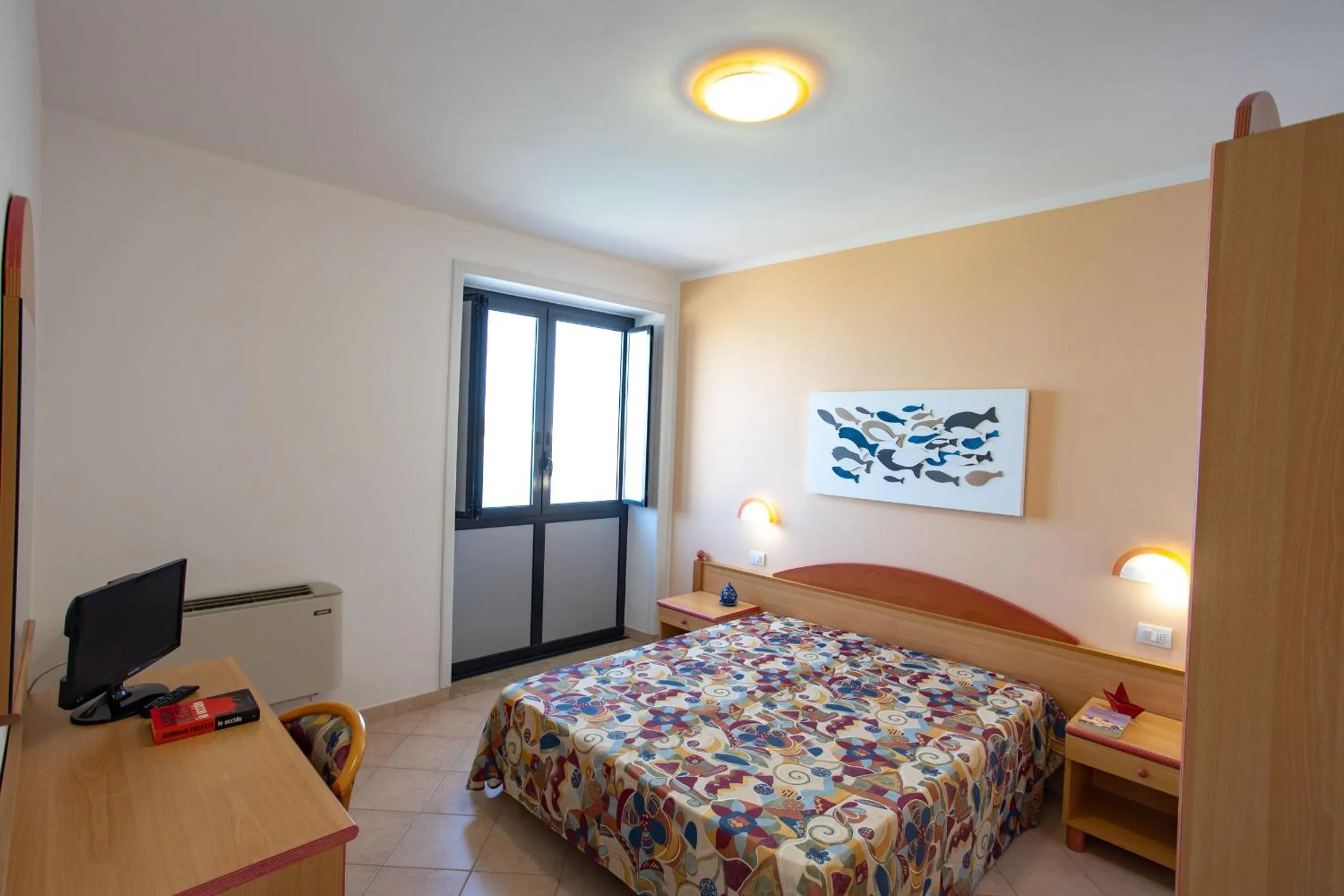 Bedroom, Bed in Villa Altomare