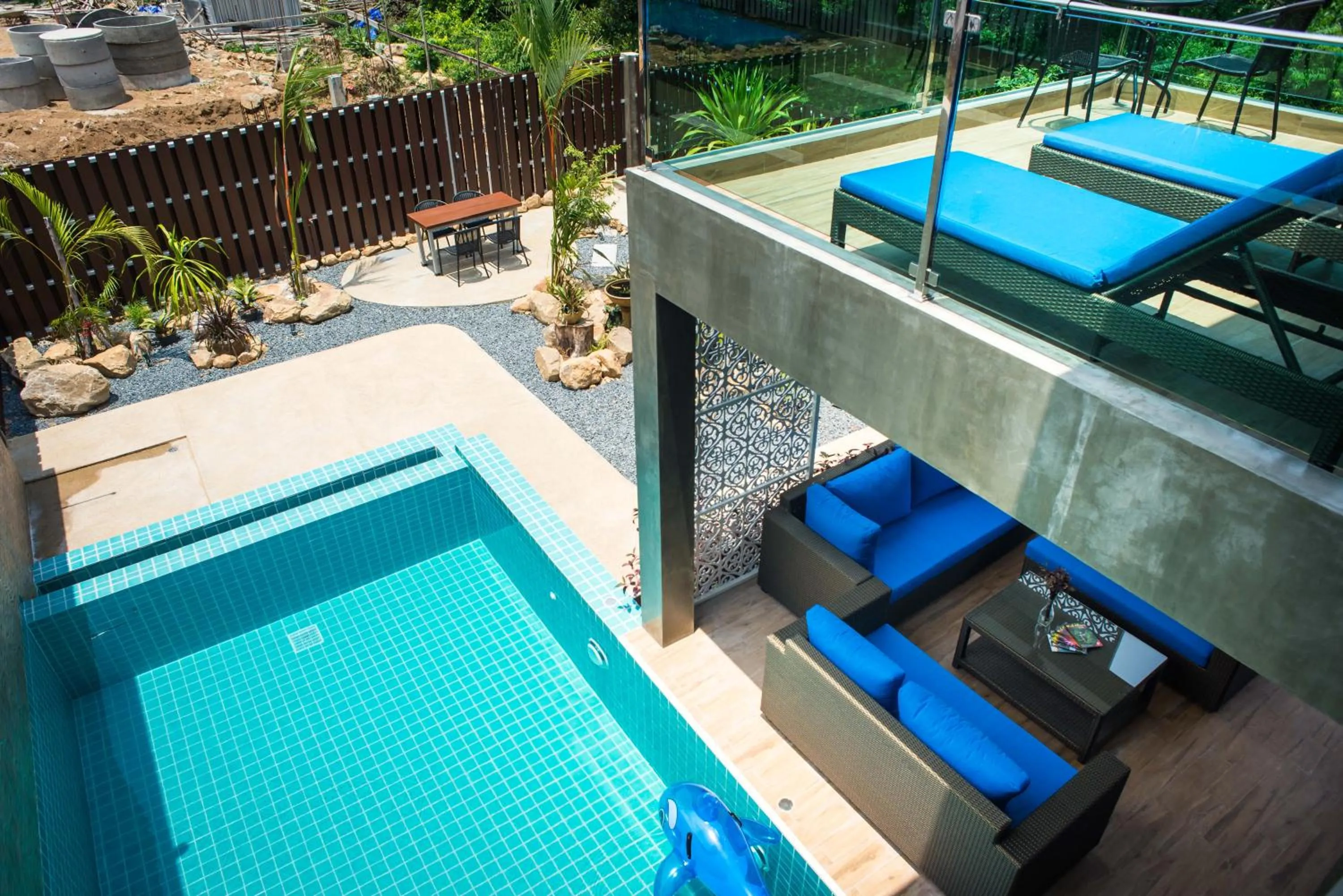 Pool view in The Pearl Luxury Pool Villas