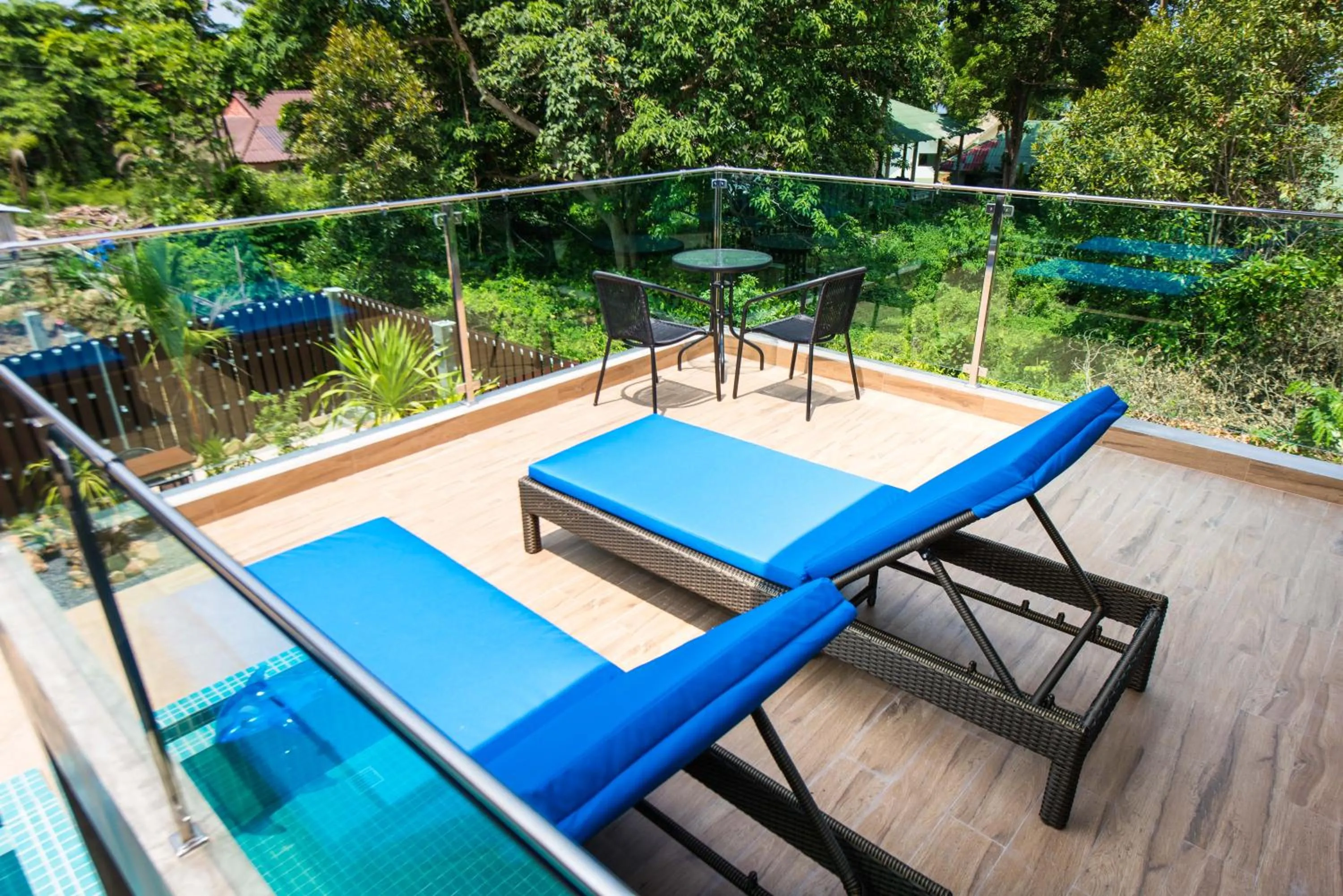 Patio in The Pearl Luxury Pool Villas