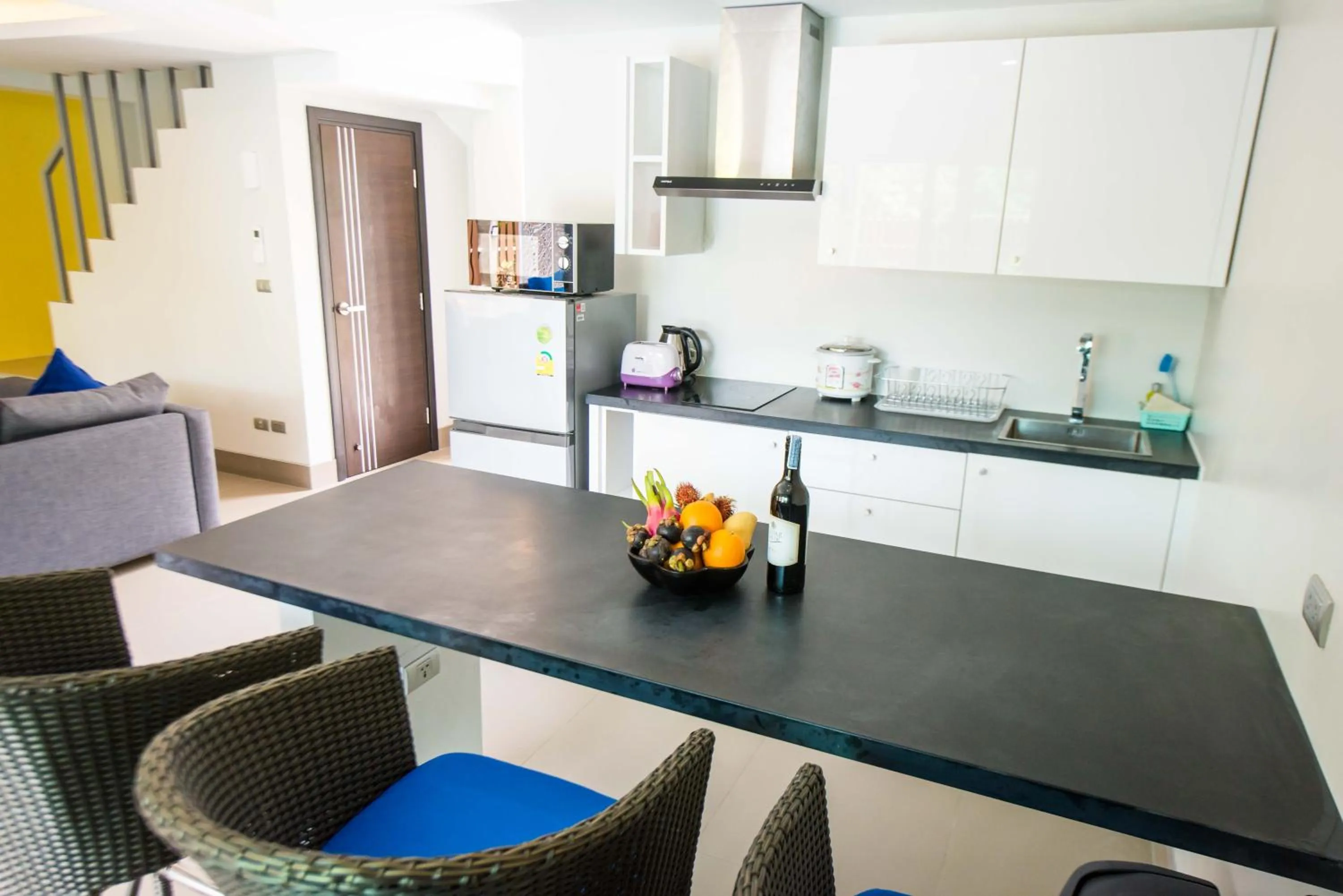 Kitchen or kitchenette in The Pearl Luxury Pool Villas
