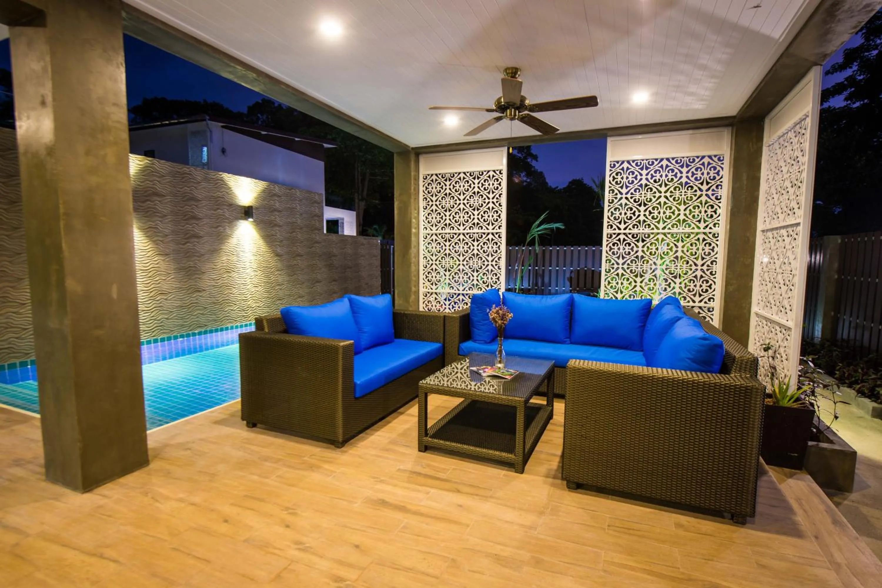 Patio in The Pearl Luxury Pool Villas