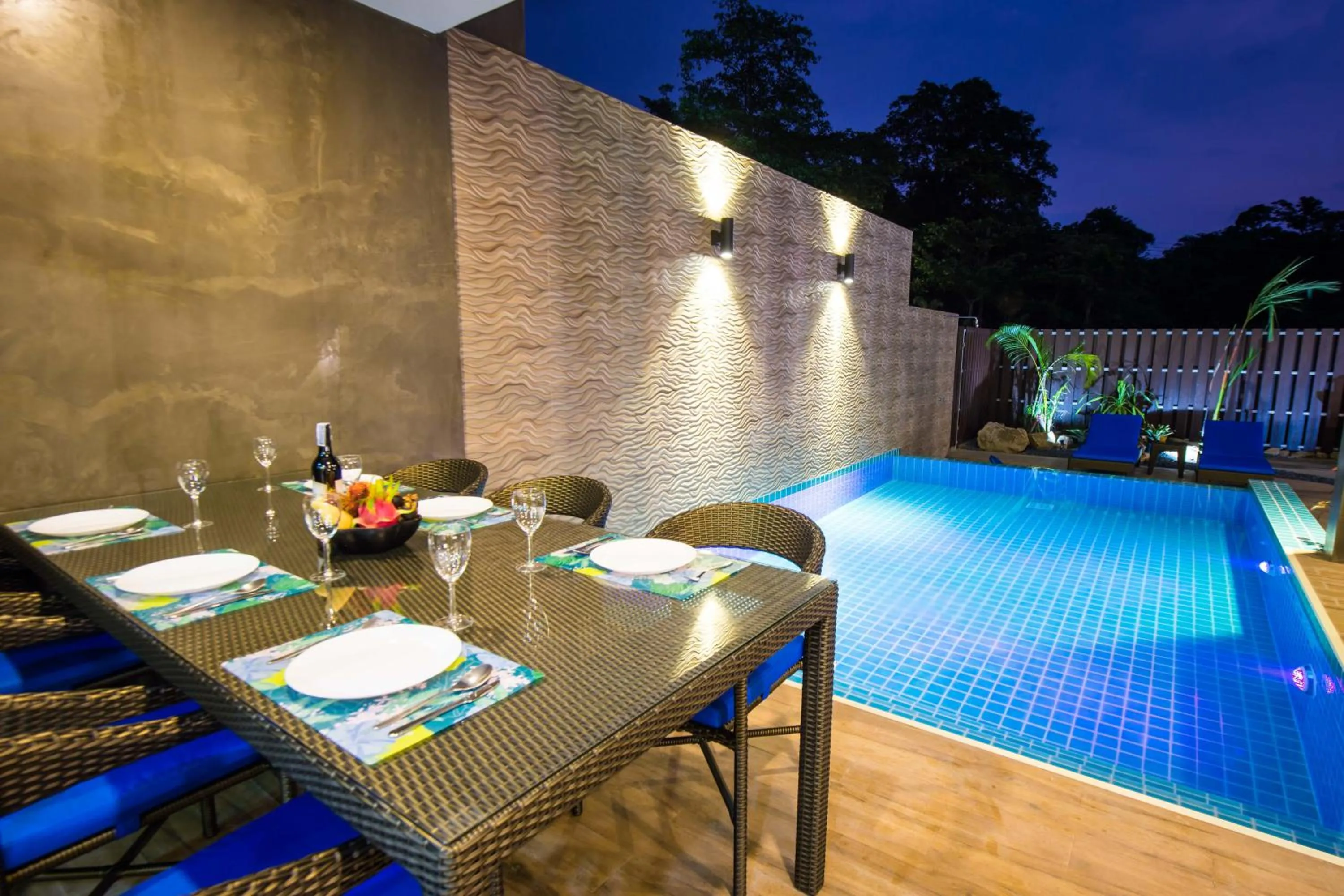 Patio in The Pearl Luxury Pool Villas