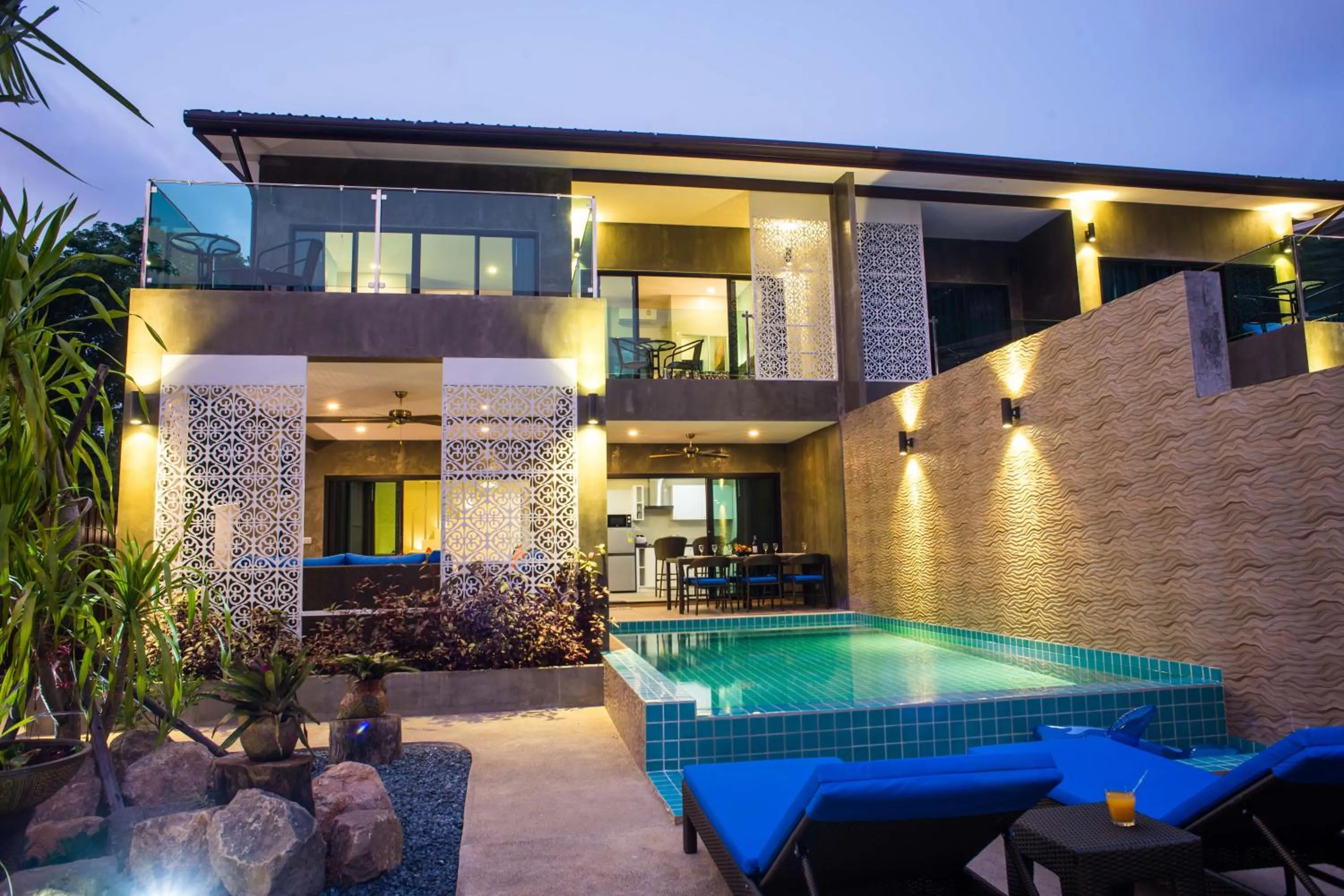 Patio in The Pearl Luxury Pool Villas