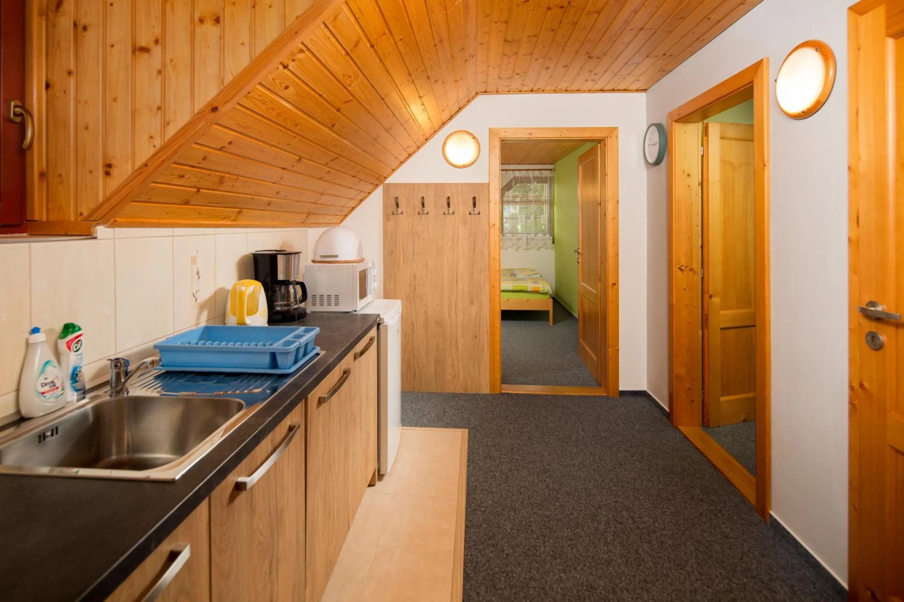 Kitchen or kitchenette in Ada Apartments