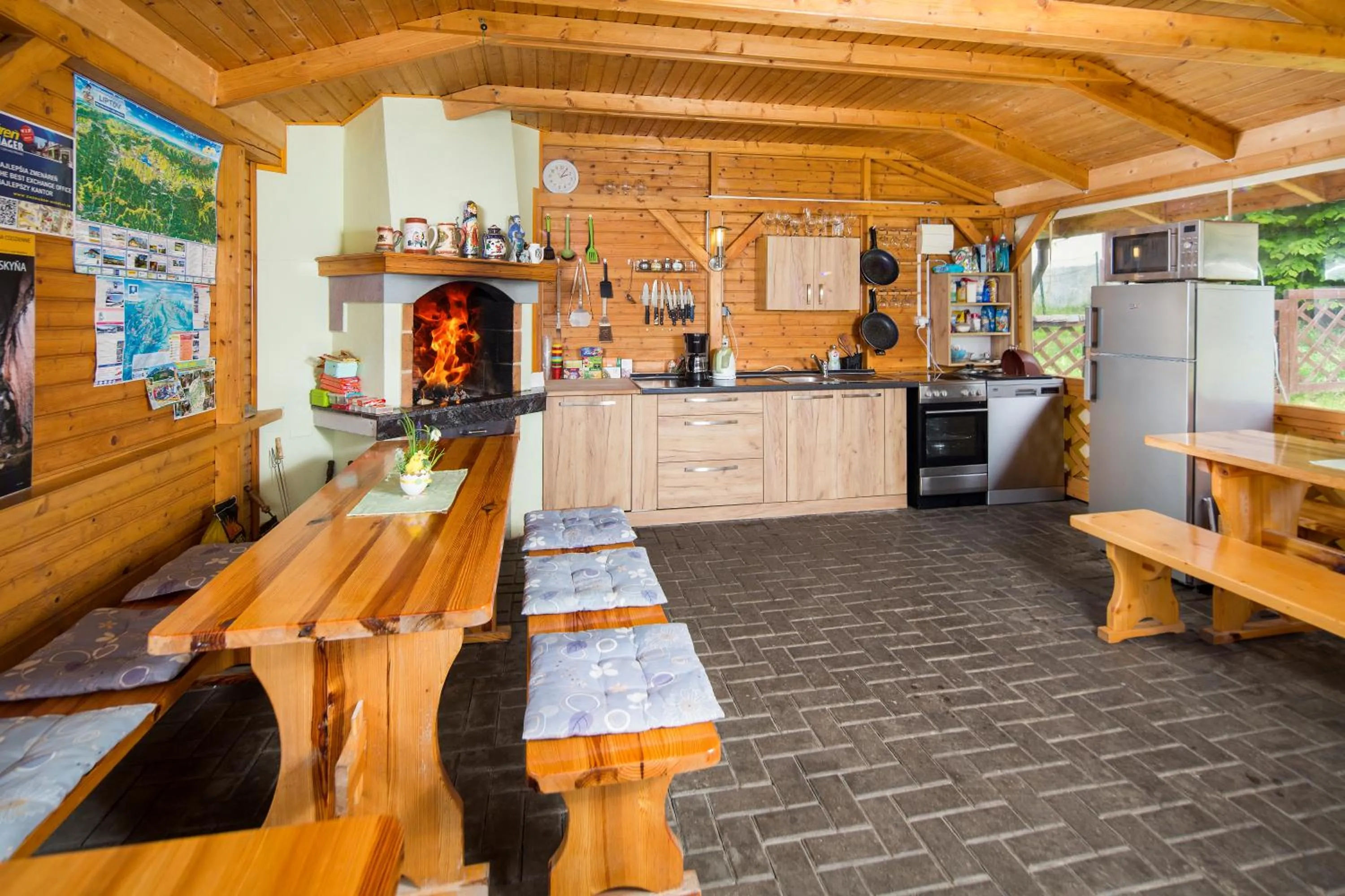 BBQ facilities in Ada Apartments