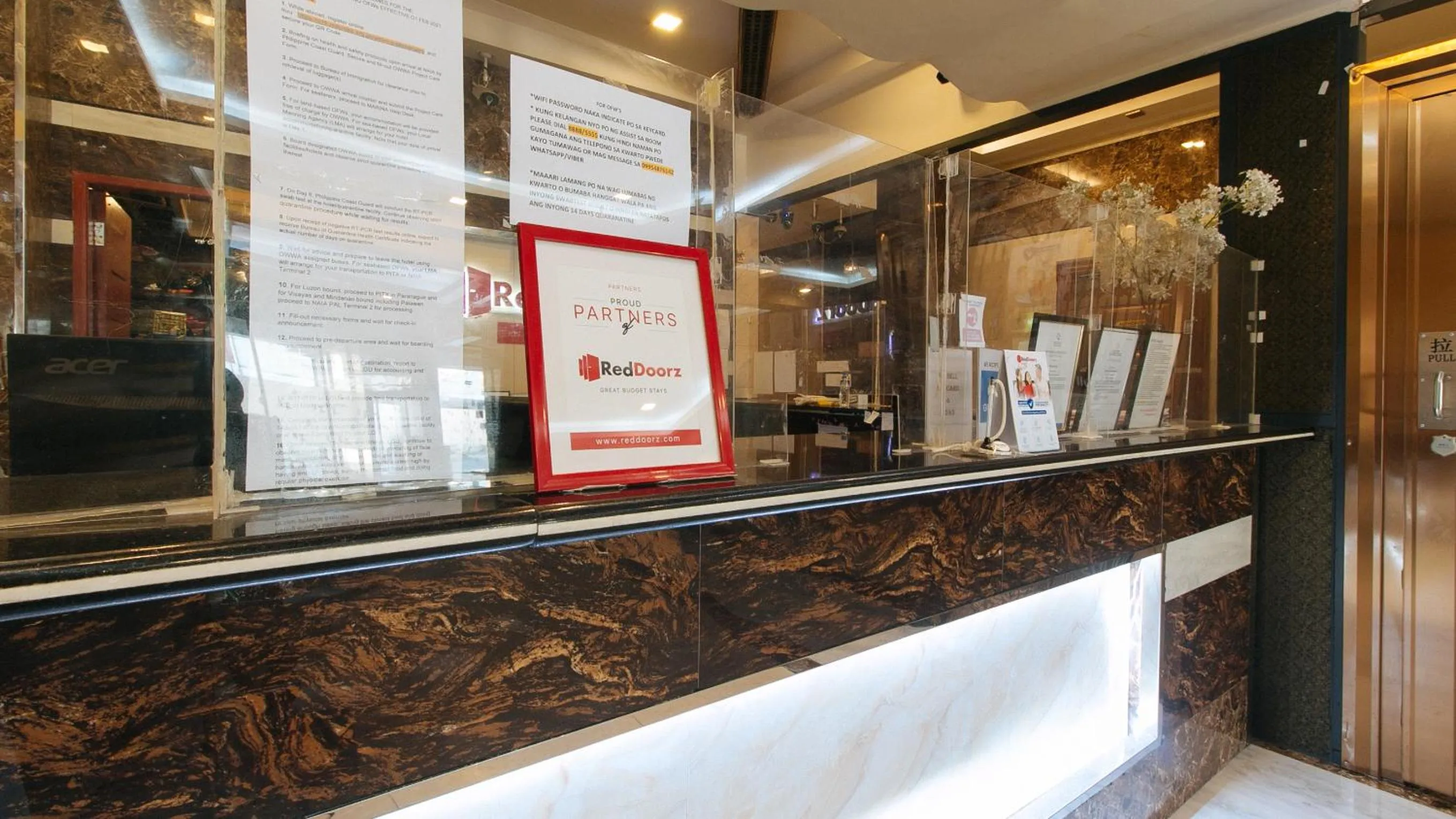 Property building in RedDoorz Plus at Winter Benitez