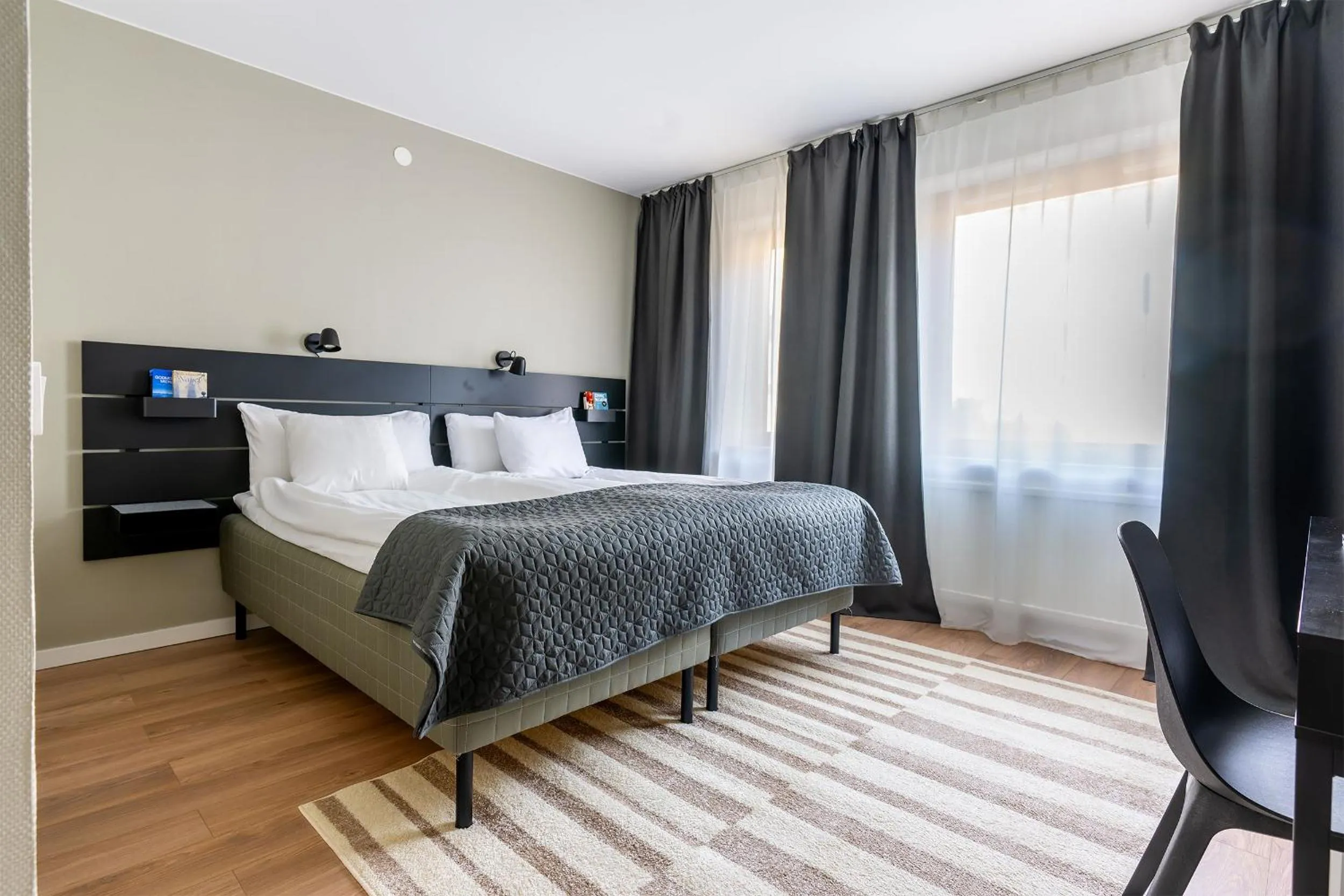 Property building, Bed in Hotel Statt Söderhamn by First Hotels