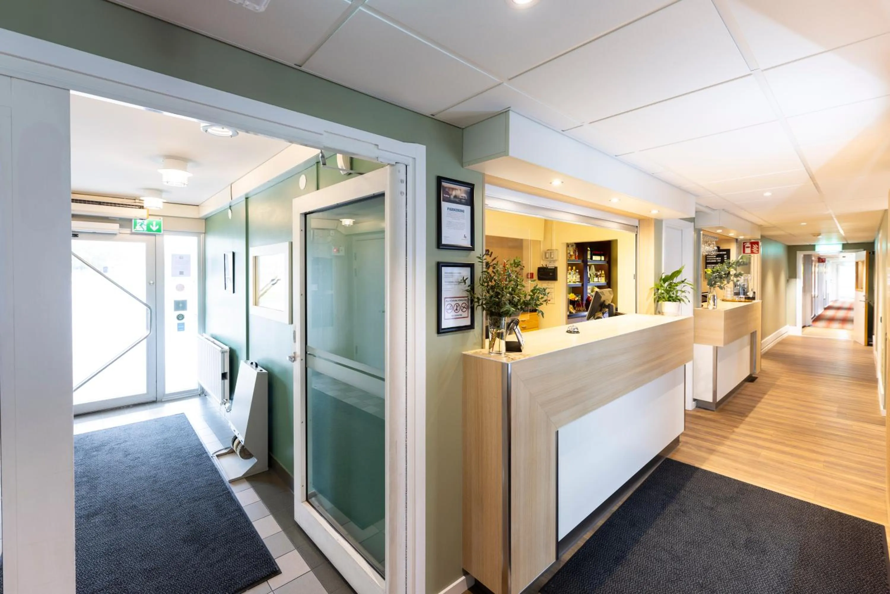 Lobby or reception in Good Morning Örebro