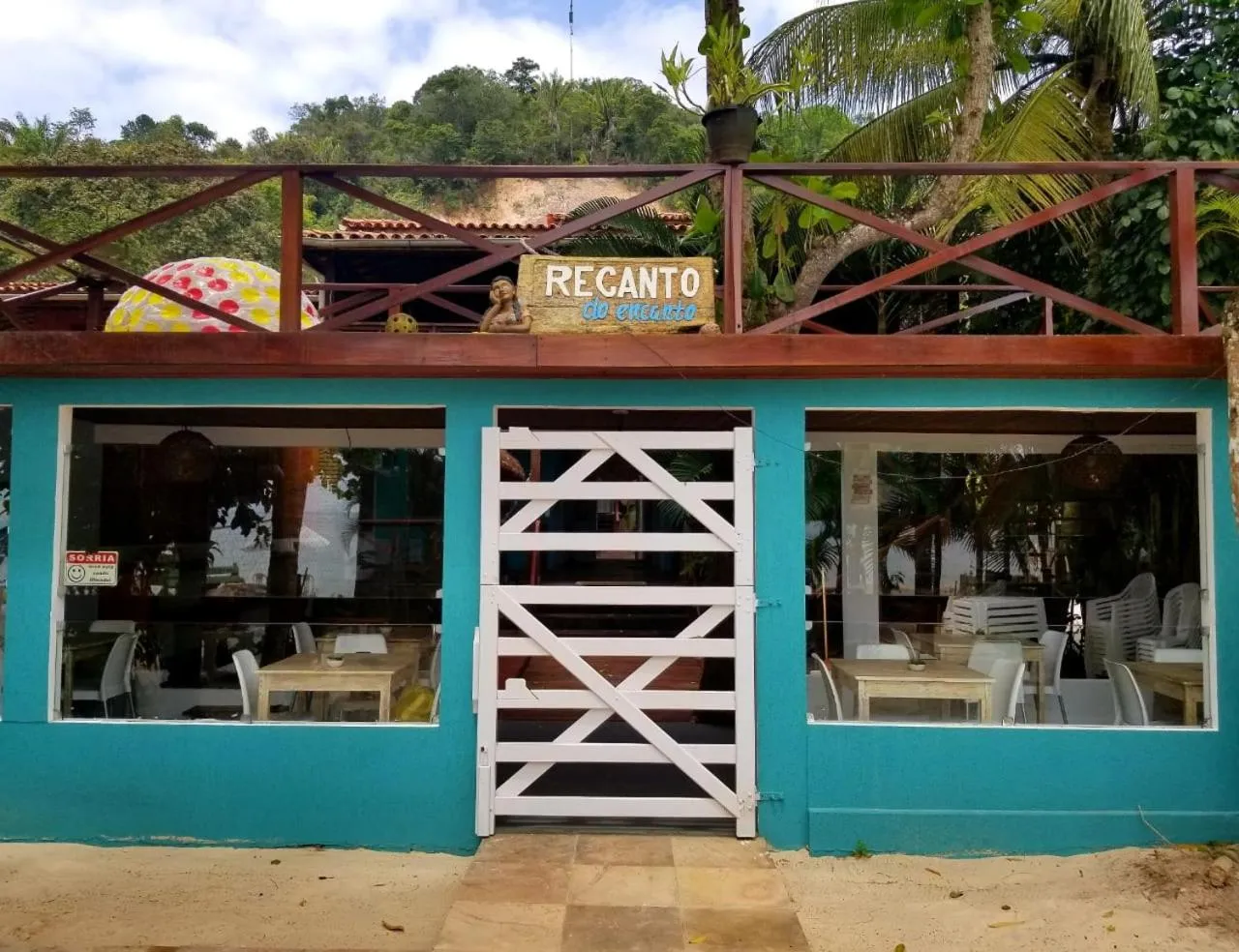 Facade/entrance in Pousada Boutique Recanto Do Encanto - GAMBOA - Morro de São Paulo