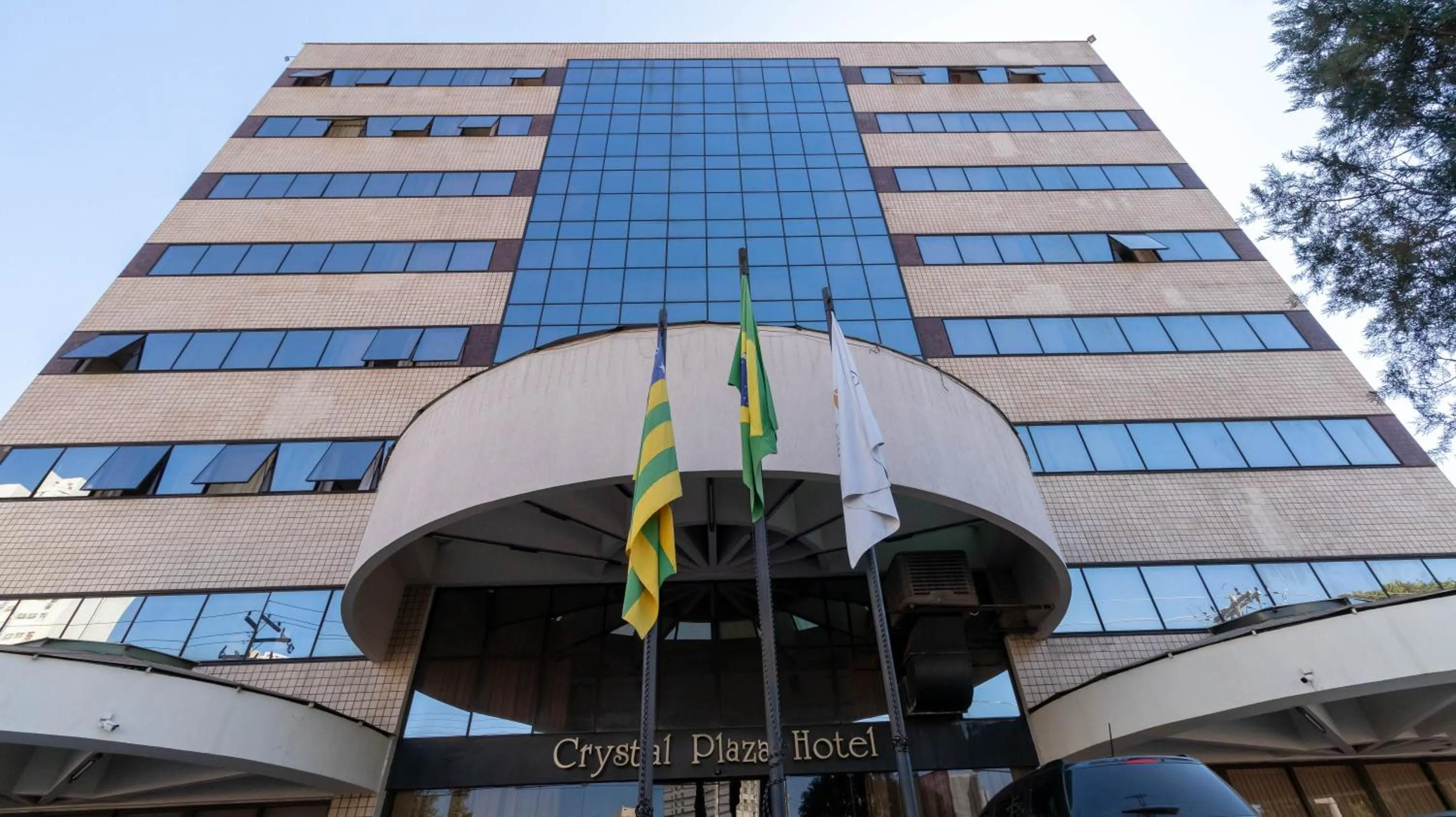 Facade/entrance in Crystal Plaza Hotel