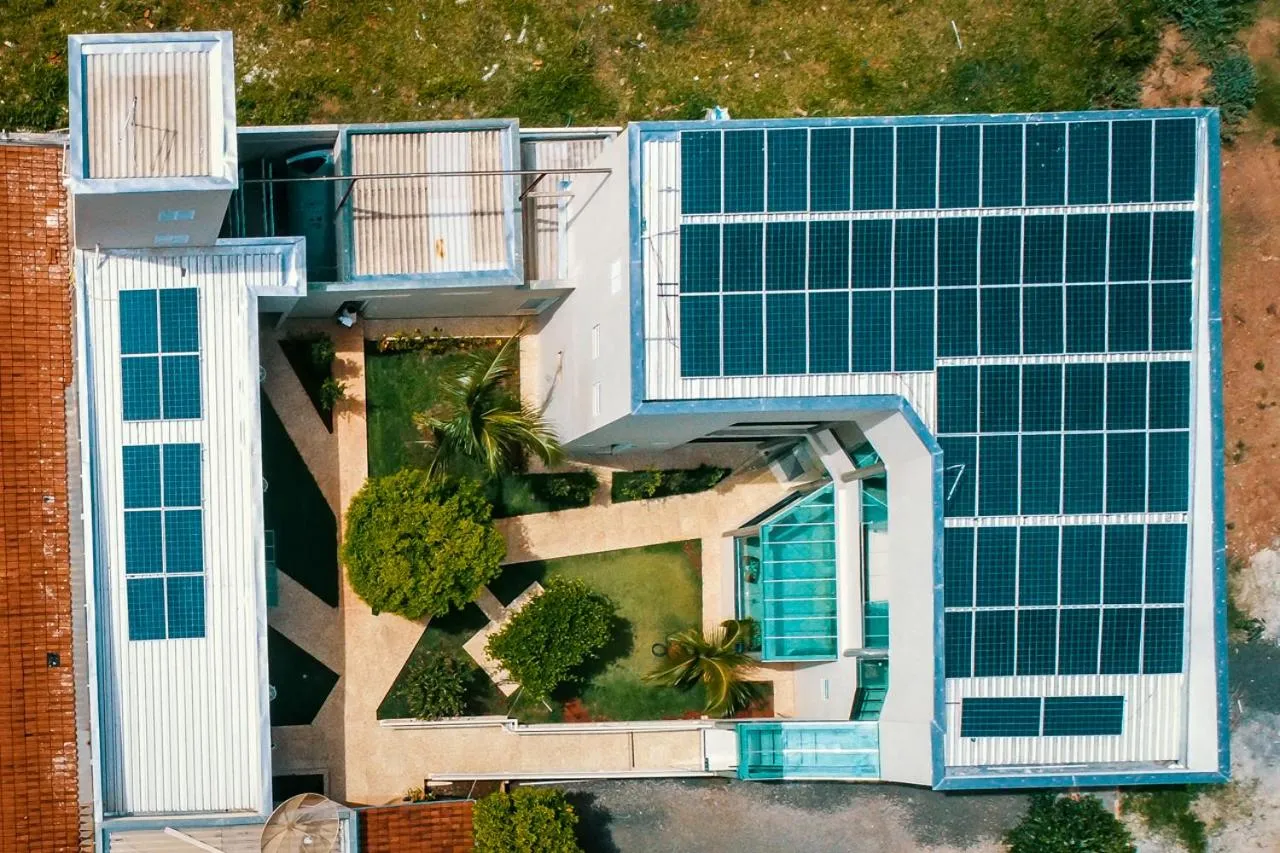 Bird's eye view in Hotel Winner