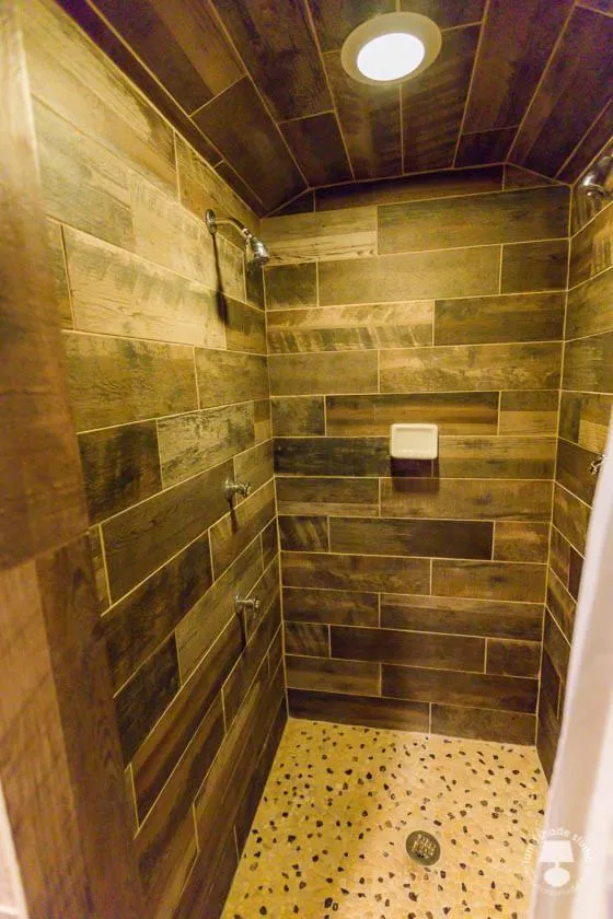 Bathroom in Cabin Creek Inn