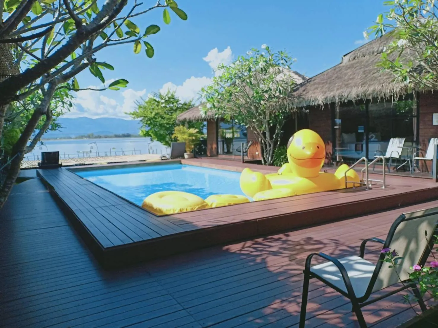 Pool view in Naga Tara Boutique Resort