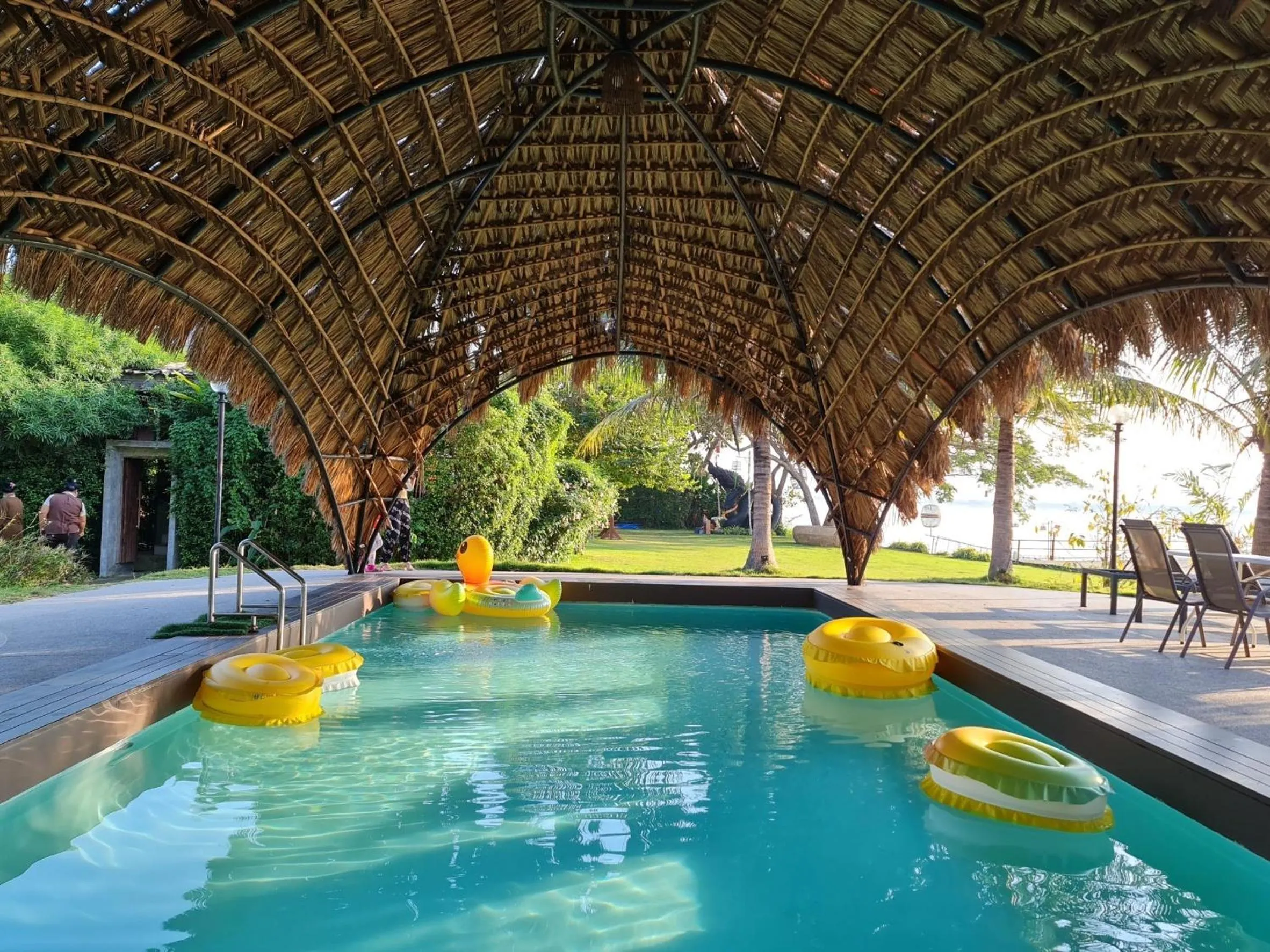 Swimming pool in Naga Tara Boutique Resort