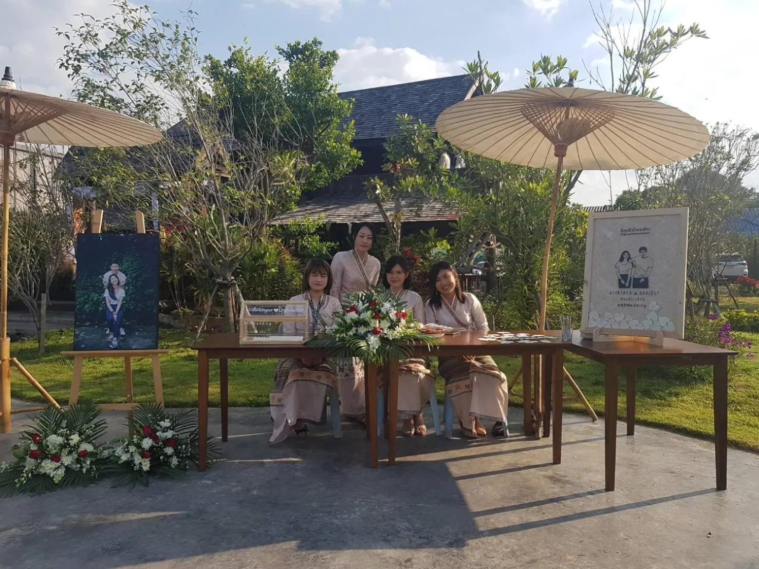 Guests in Naga Tara Boutique Resort