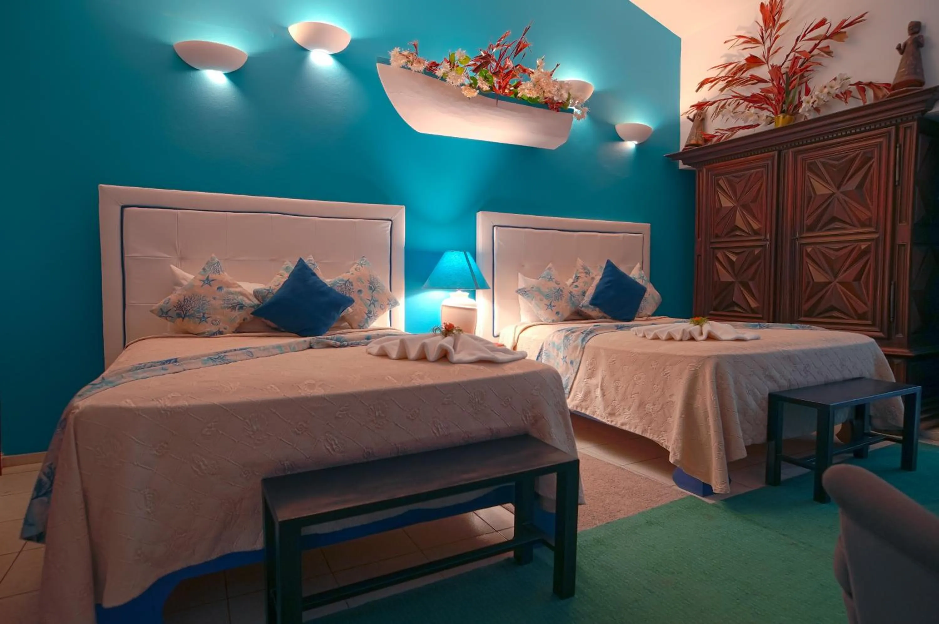 Bed in Hotel Coco Plaza