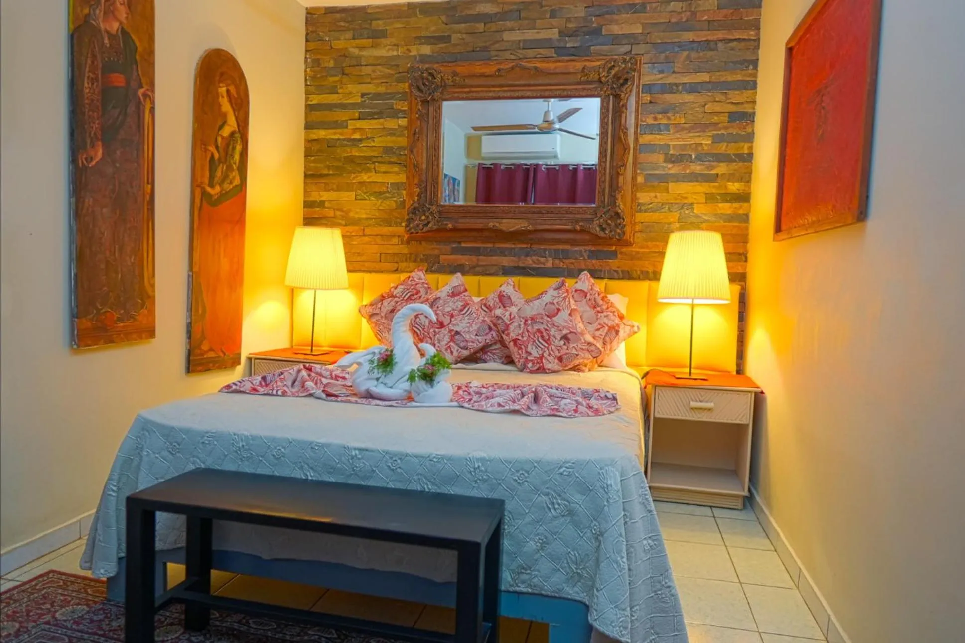 Bed in Hotel Coco Plaza