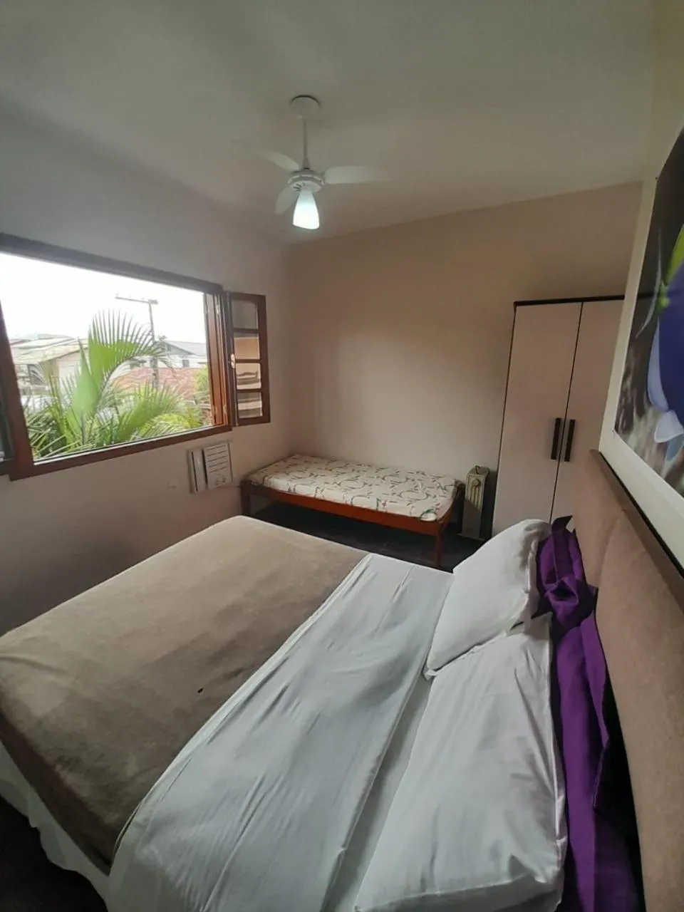 Bed in Pousada Água da Fonte