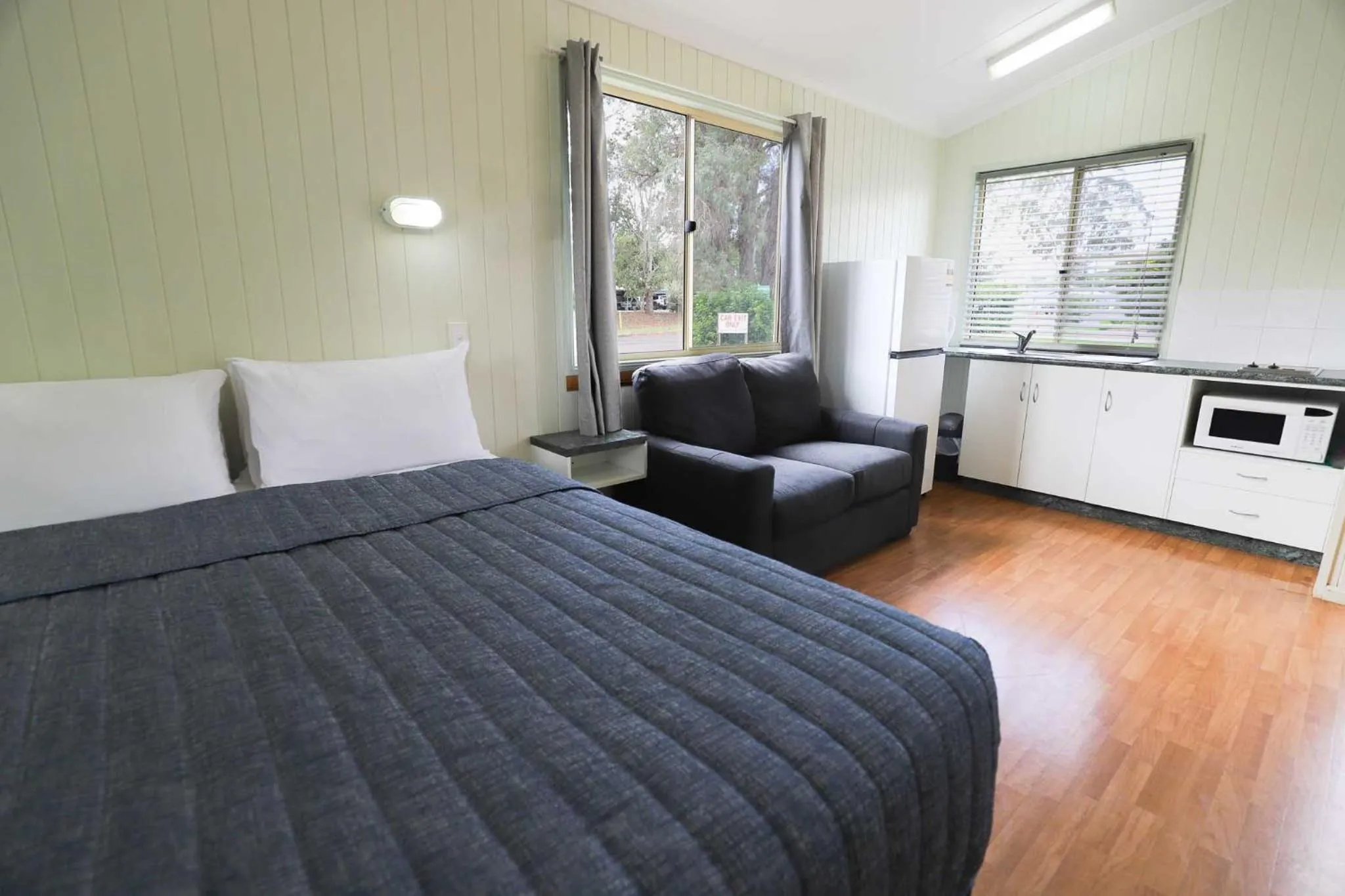 Bed in Kingaroy Holiday Park