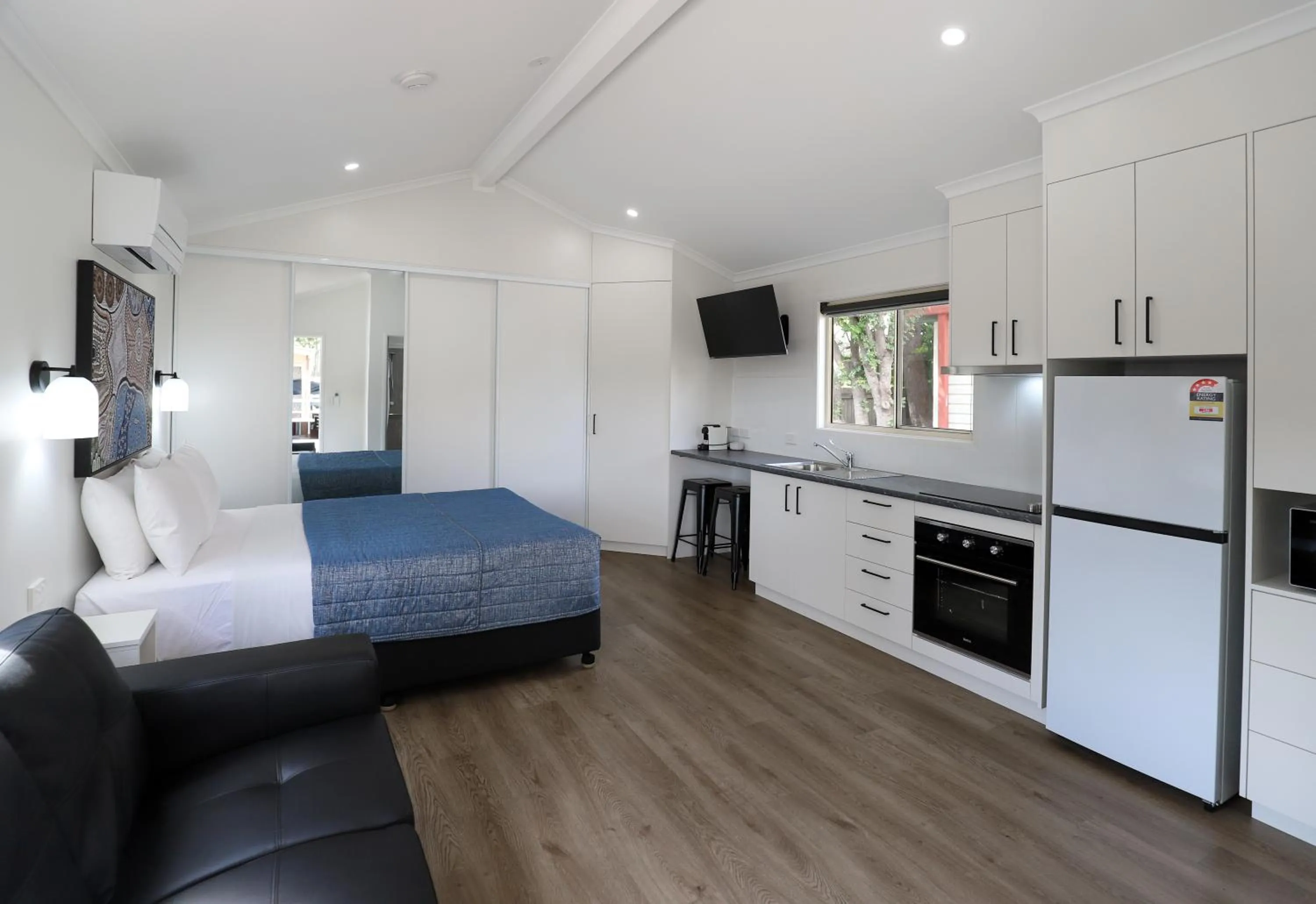 Bed in Kingaroy Holiday Park