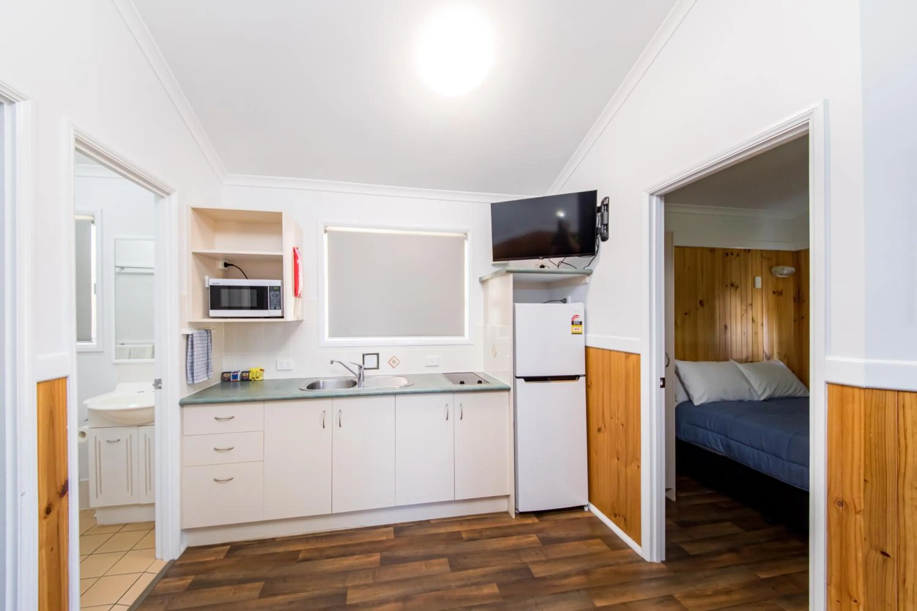 Bed in Kingaroy Holiday Park