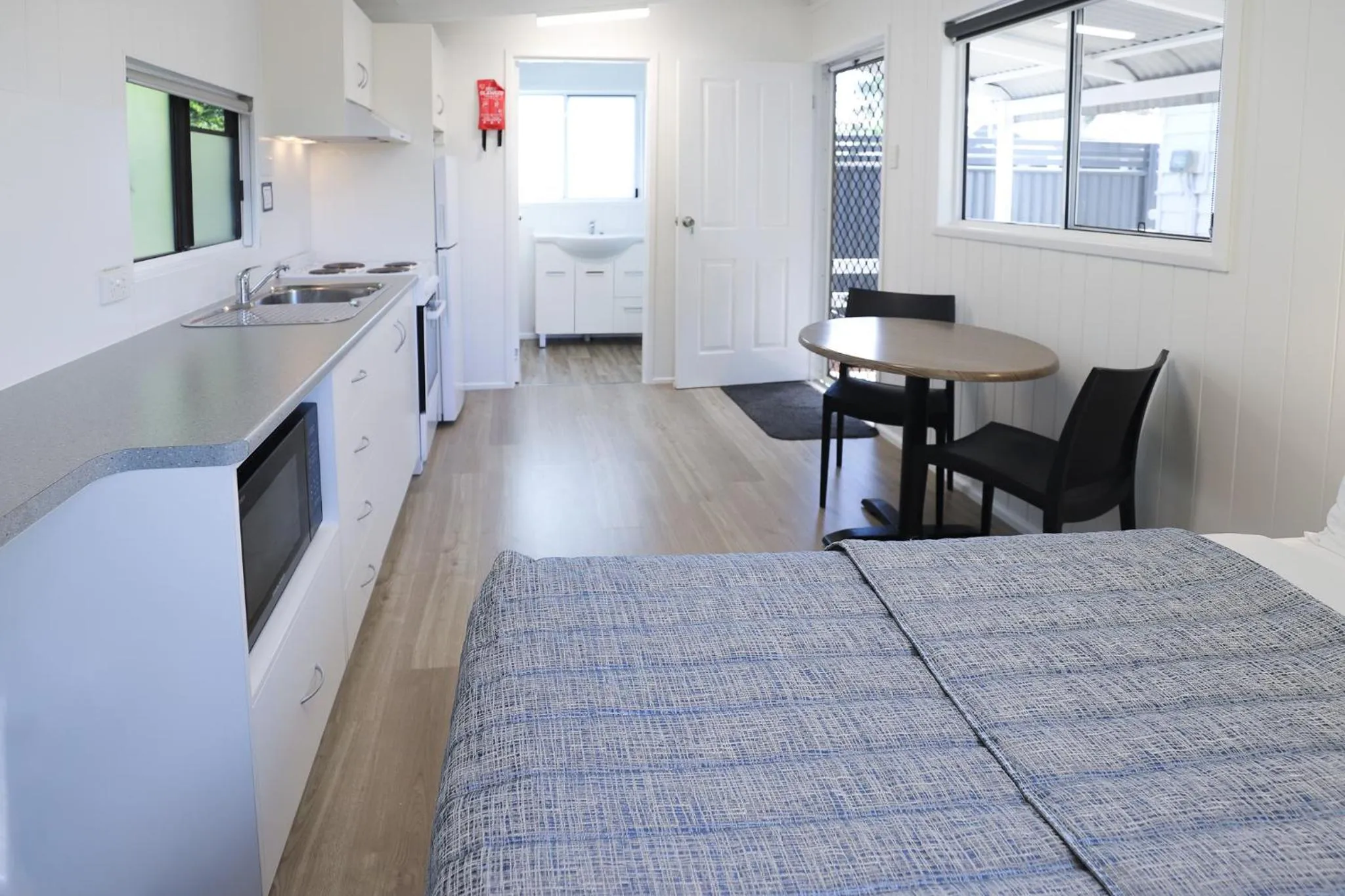 Bed in Kingaroy Holiday Park