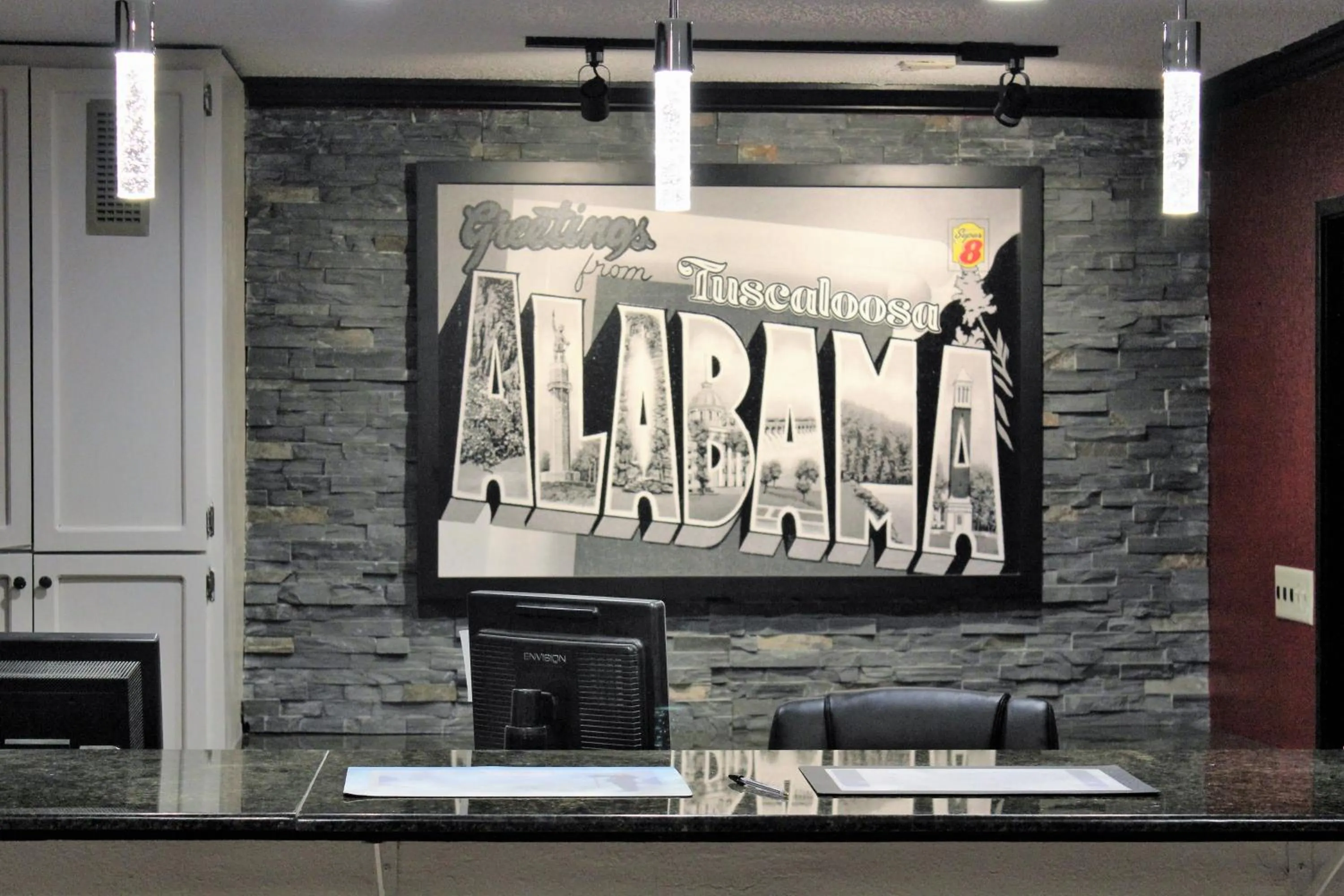 Lobby or reception in Super 8 by Wyndham Tuscaloosa