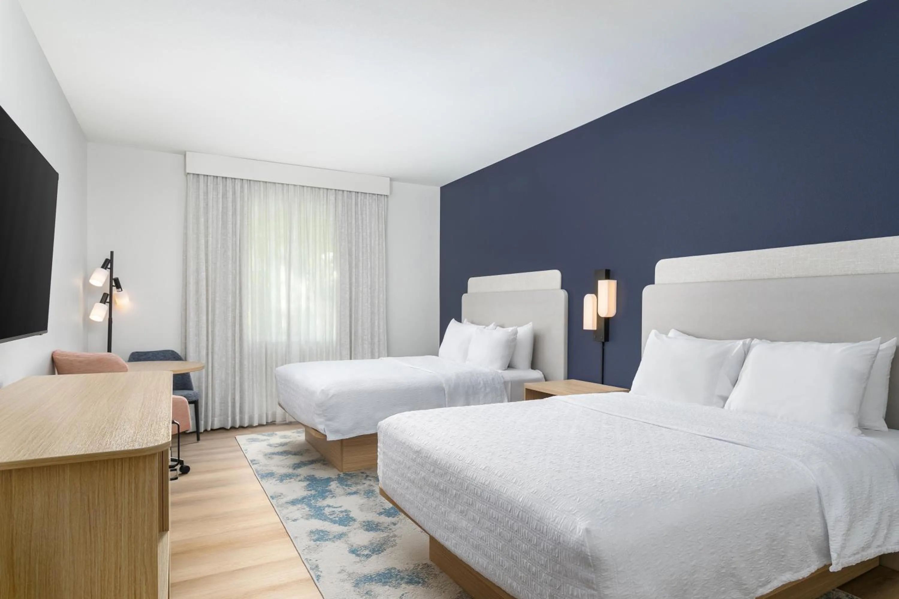 Bed in Hampton Inn New Smyrna Beach