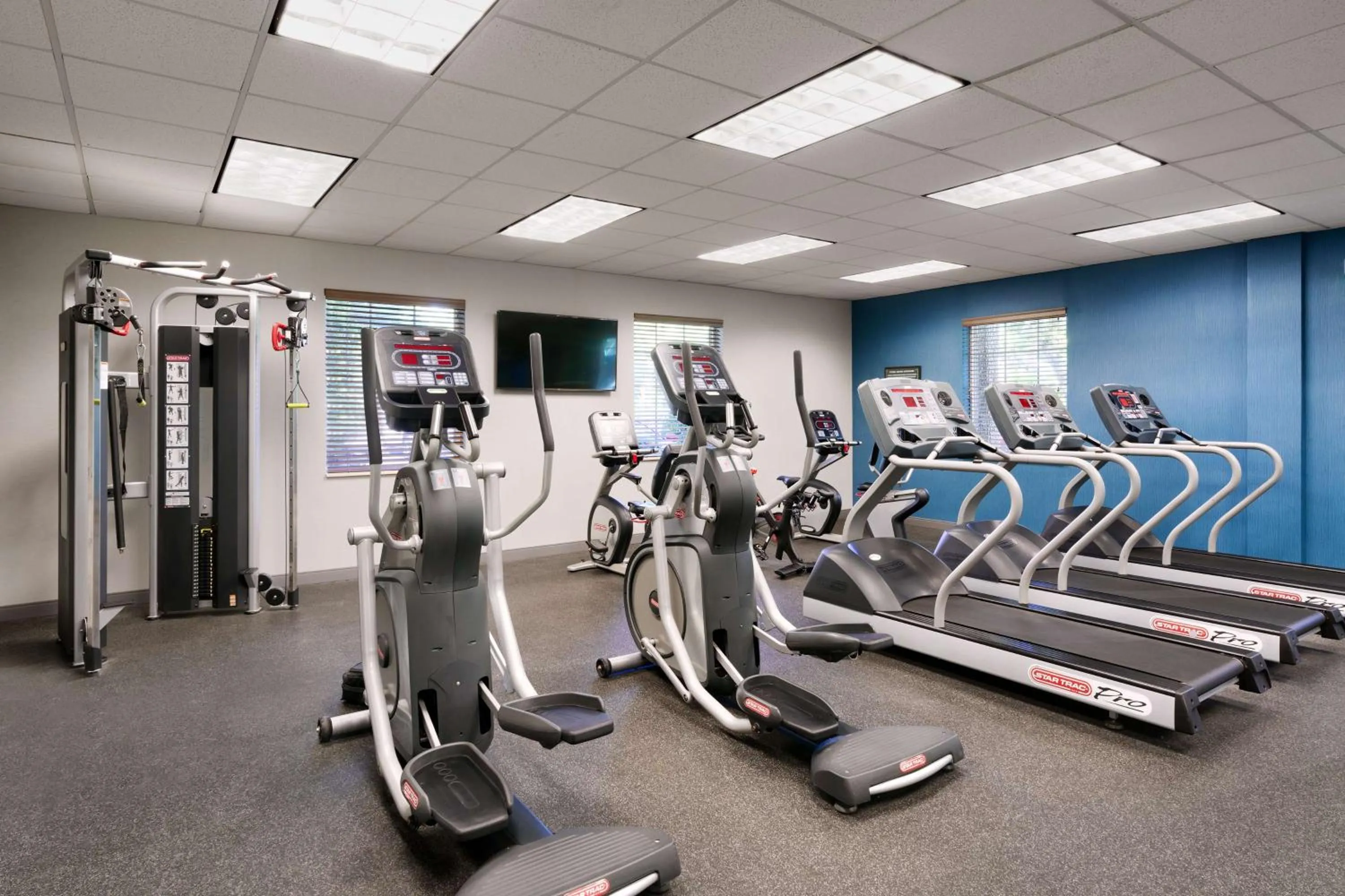 Fitness centre/facilities in Hampton Inn New Smyrna Beach