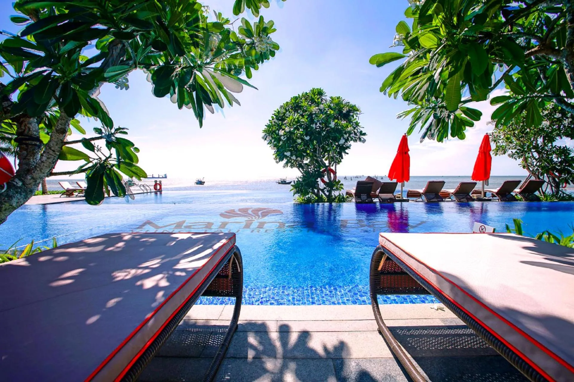 Swimming pool in Marina Bay Vung Tau Resort & Spa