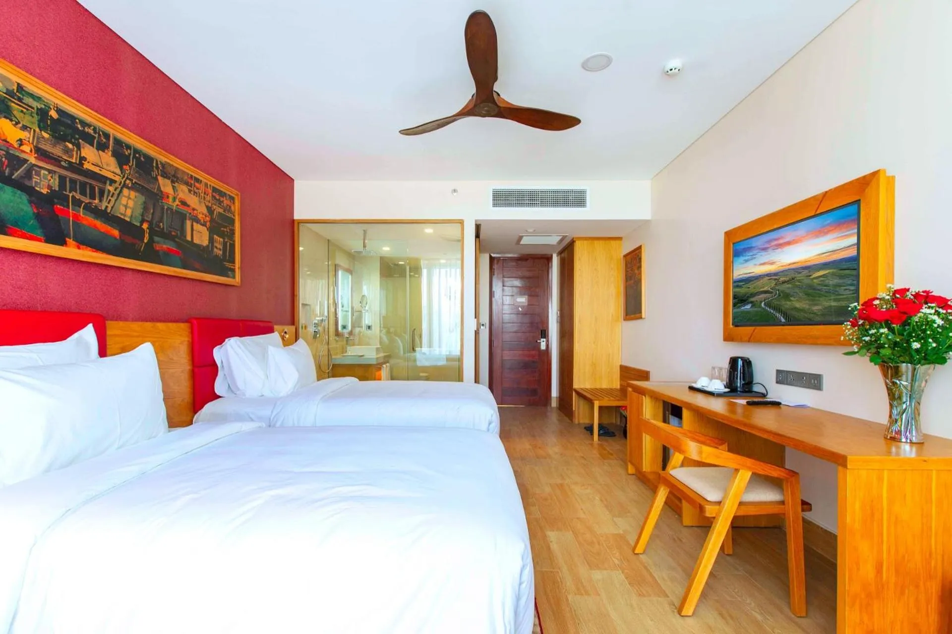 Coffee/tea facilities, Bed in Marina Bay Vung Tau Resort & Spa