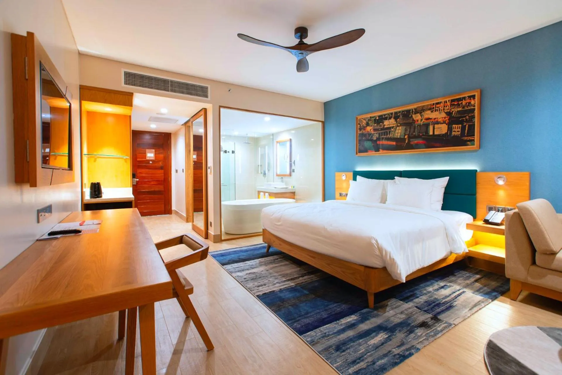 Photo of the whole room, Bed in Marina Bay Vung Tau Resort & Spa
