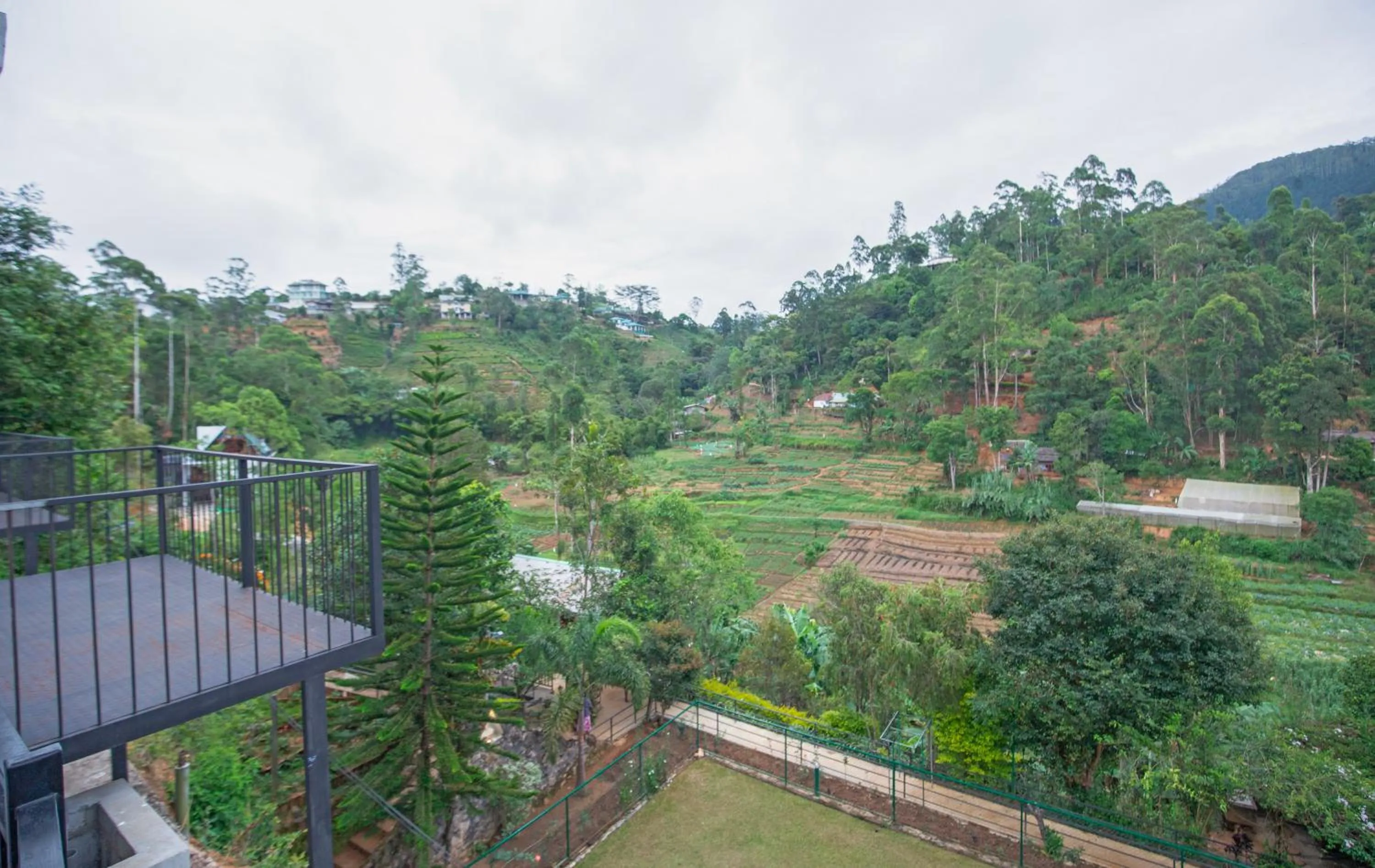 Garden view in Top Mountain Resort