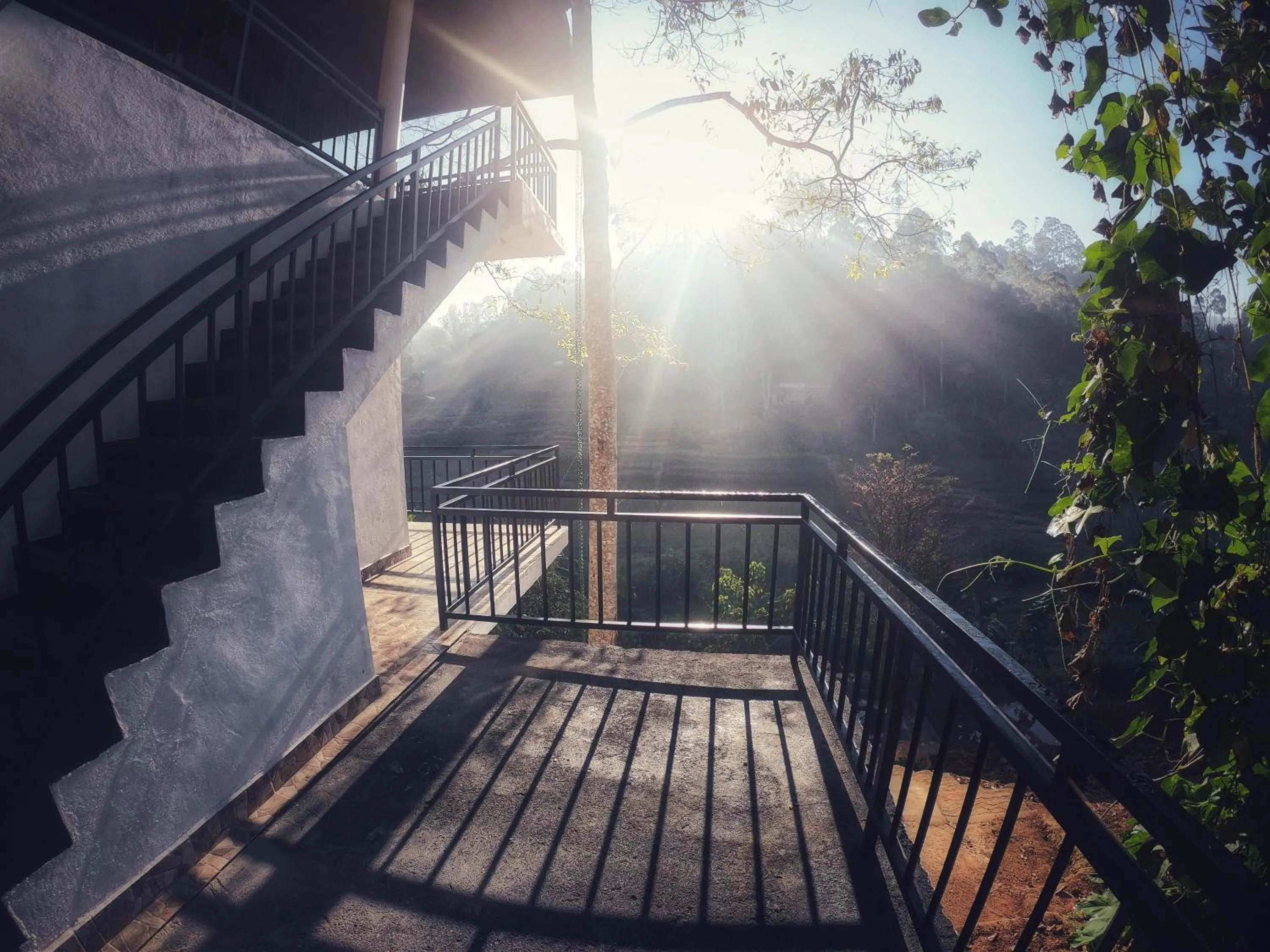 Sunrise in Top Mountain Resort