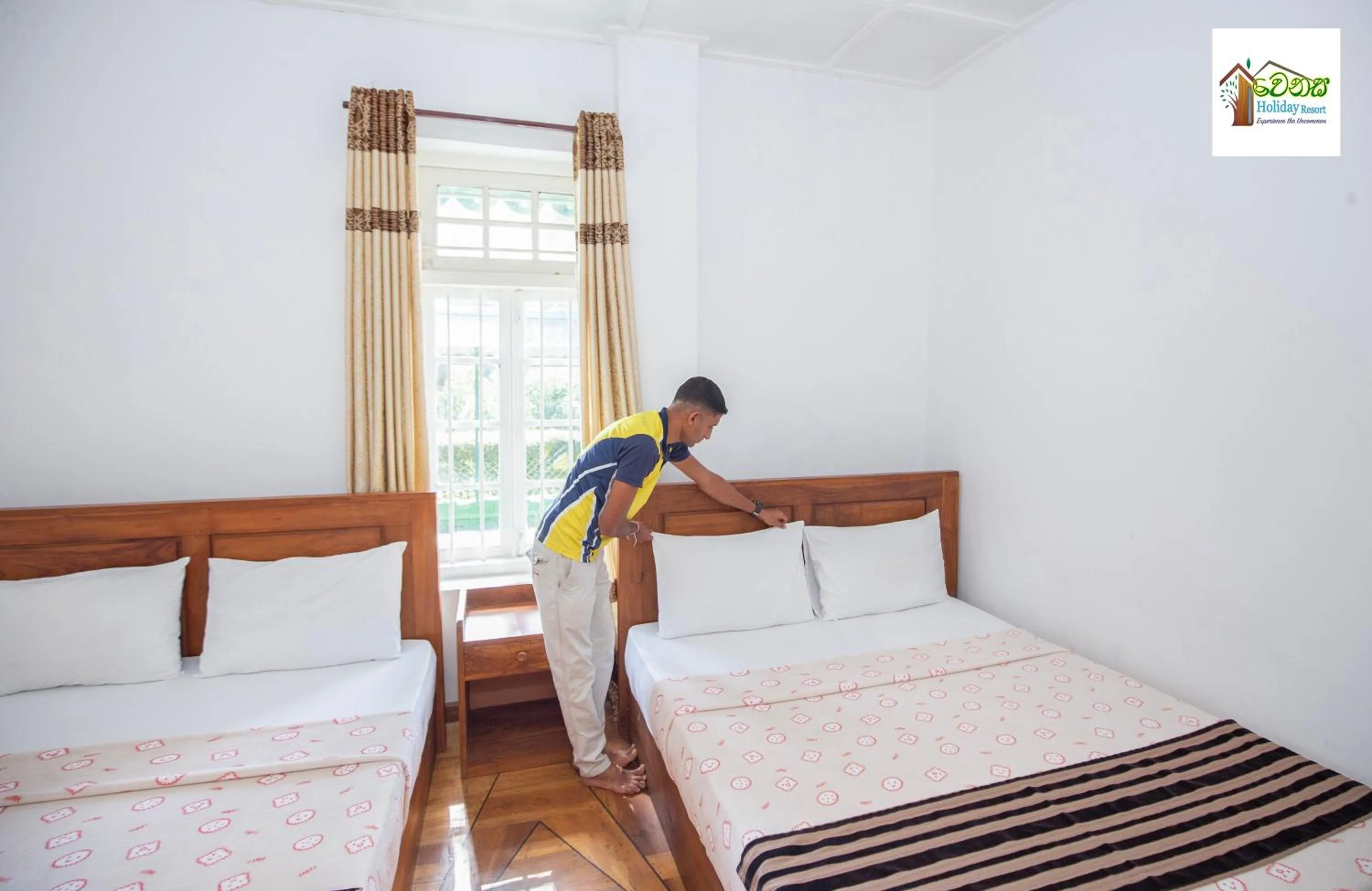 Bed in Top Mountain Resort