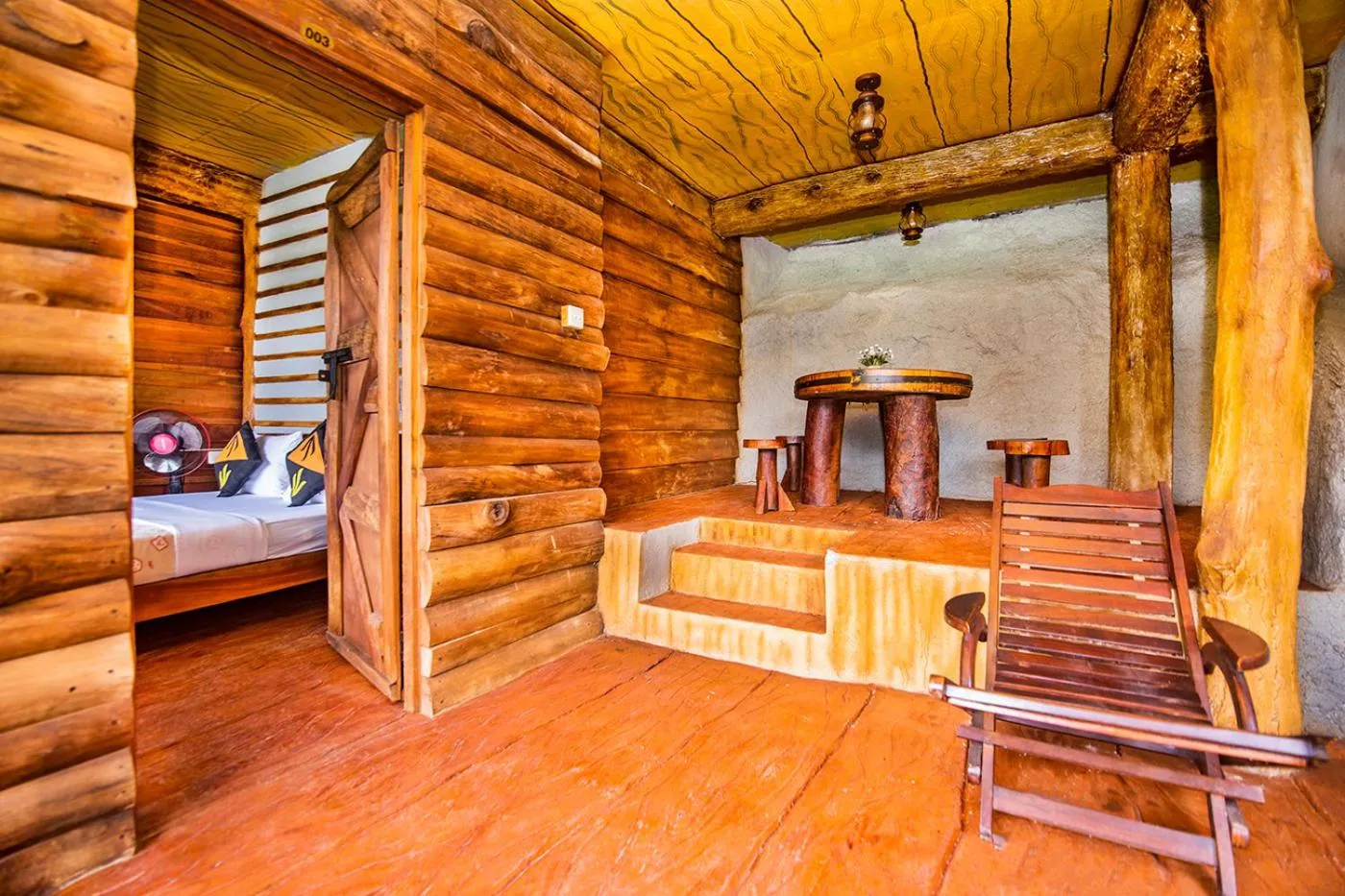 Bed in Top Mountain Resort