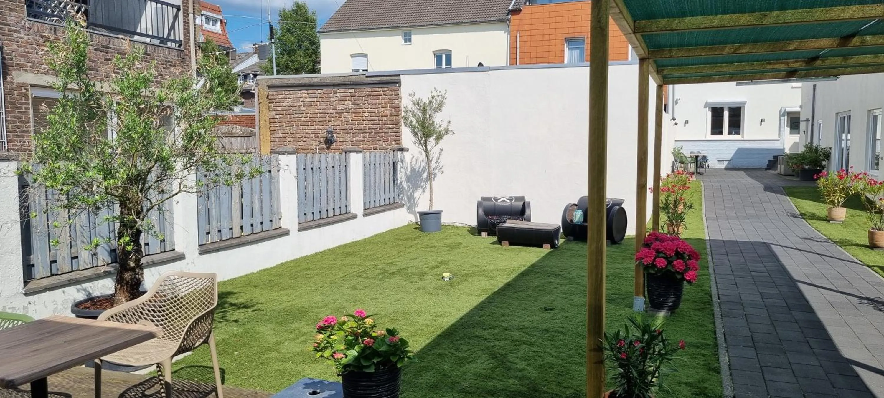 Garden in B&b Broodhuis Kerkrade