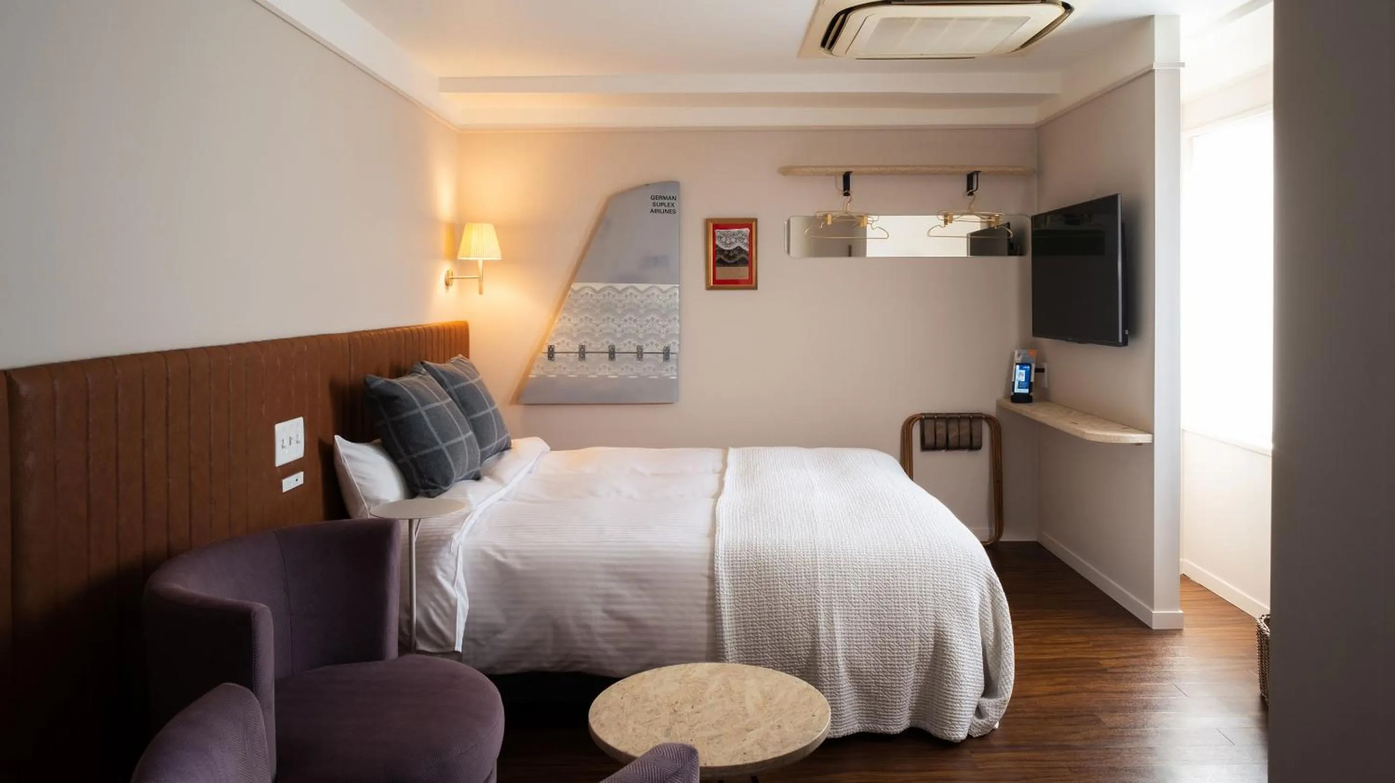 Bed in miss morgan hotel