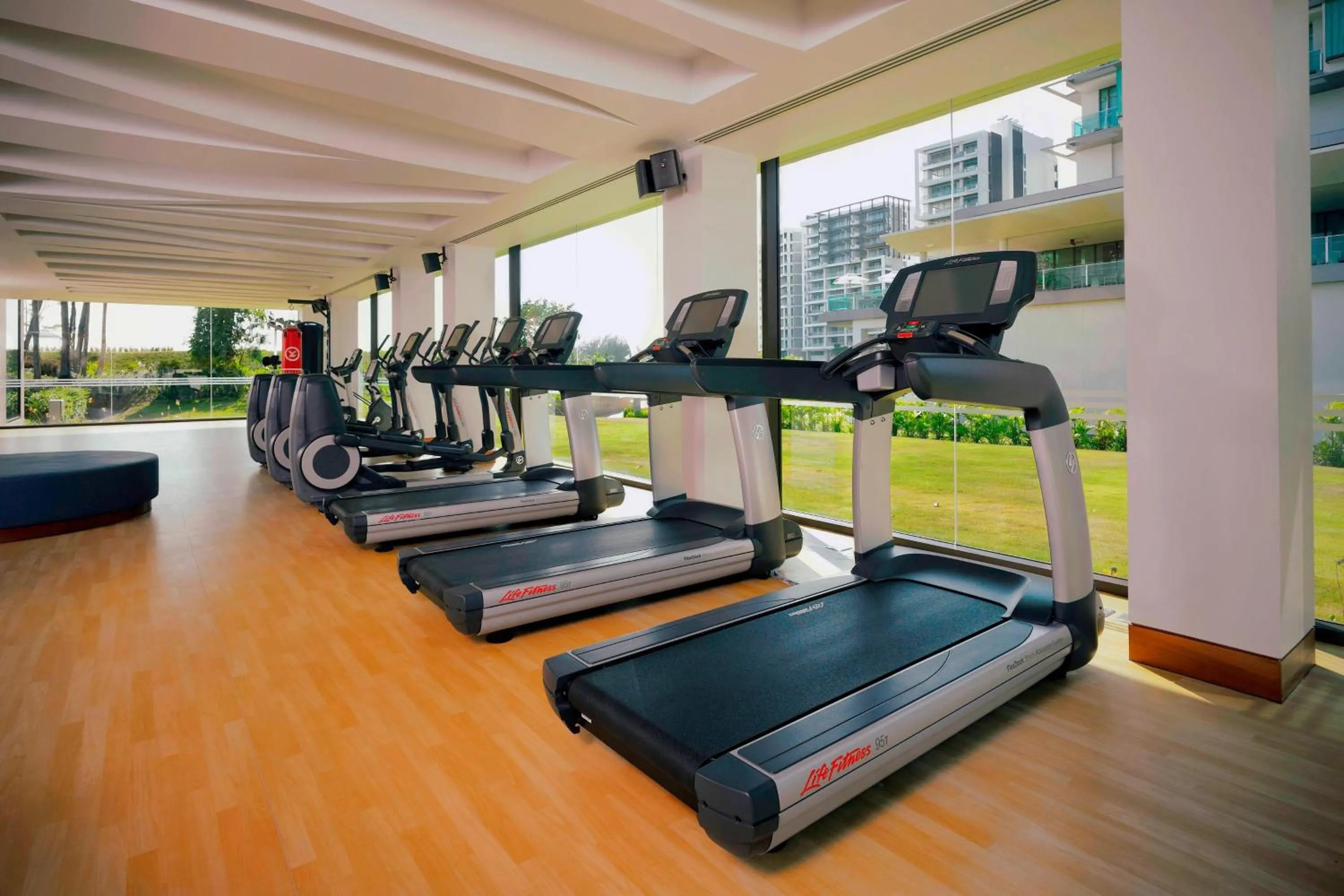 Fitness centre/facilities in Rayong Marriott Resort & Spa