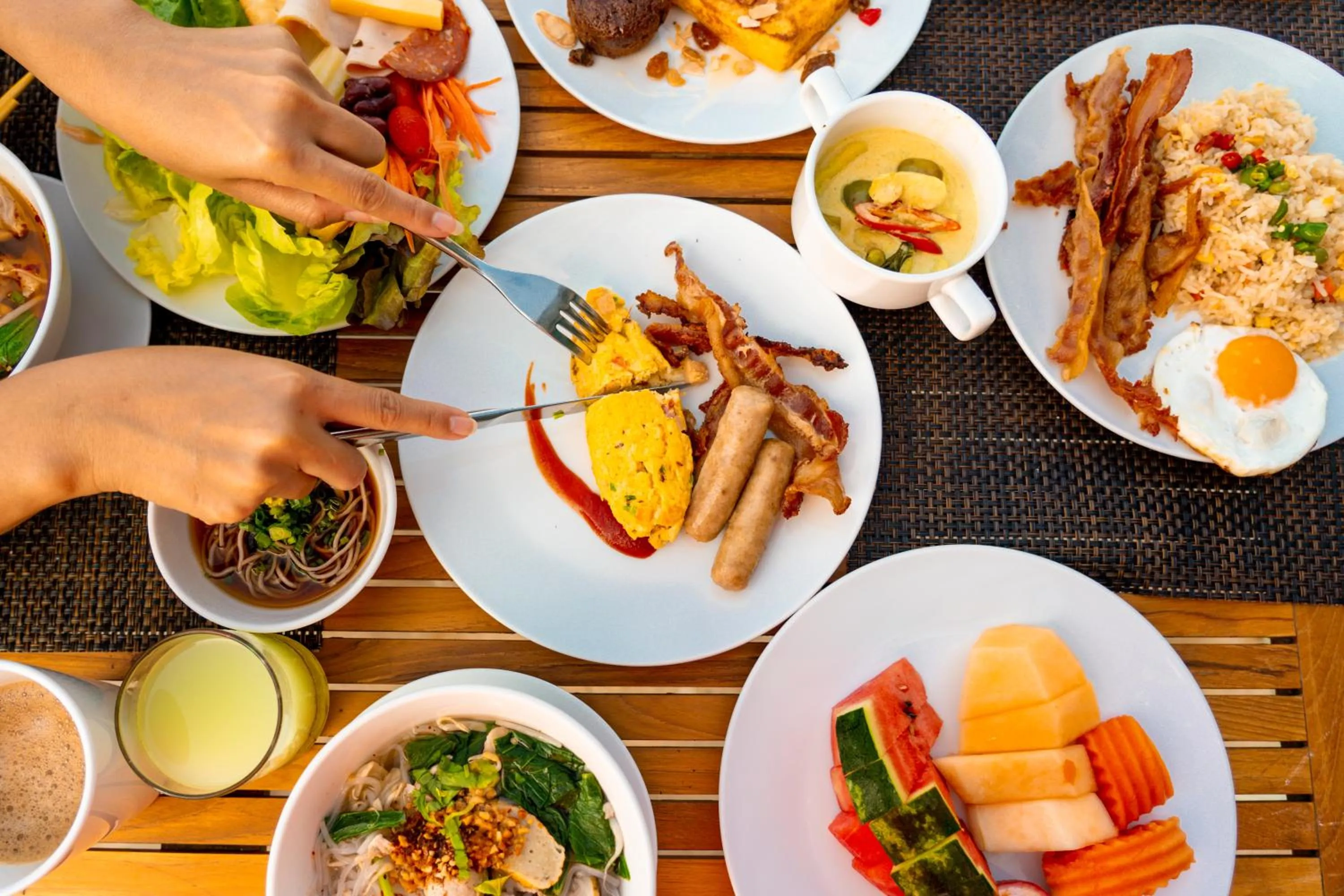 Breakfast in Rayong Marriott Resort & Spa